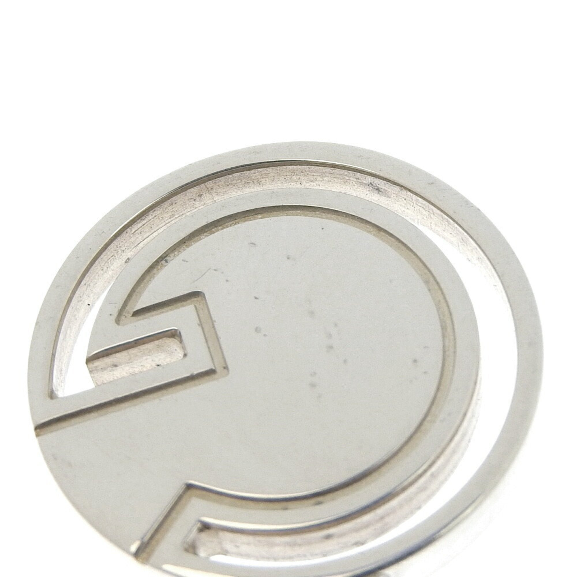 Round G Ball Chain Pendant Necklace Sterling Silver