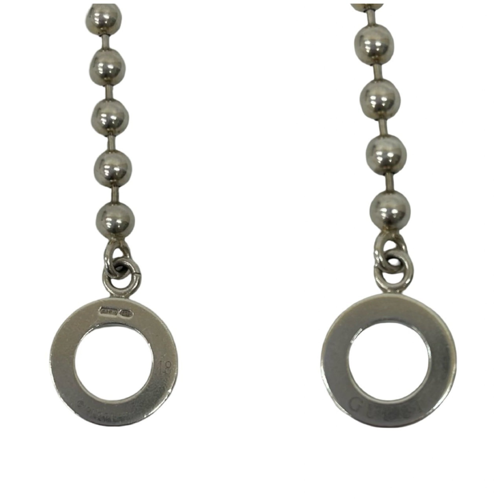 Engraved Ball Chain Bracelet Sterling Silver