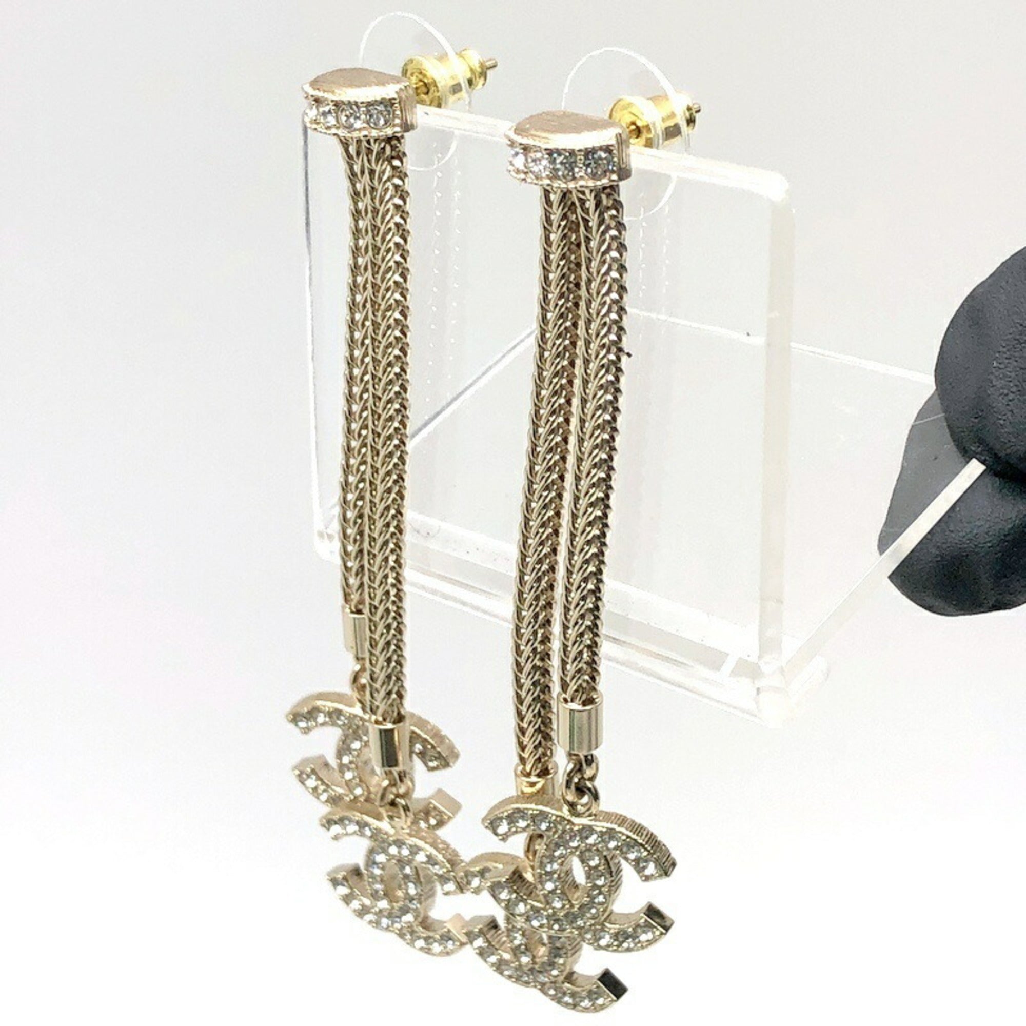 CC Logo Earrings Metal