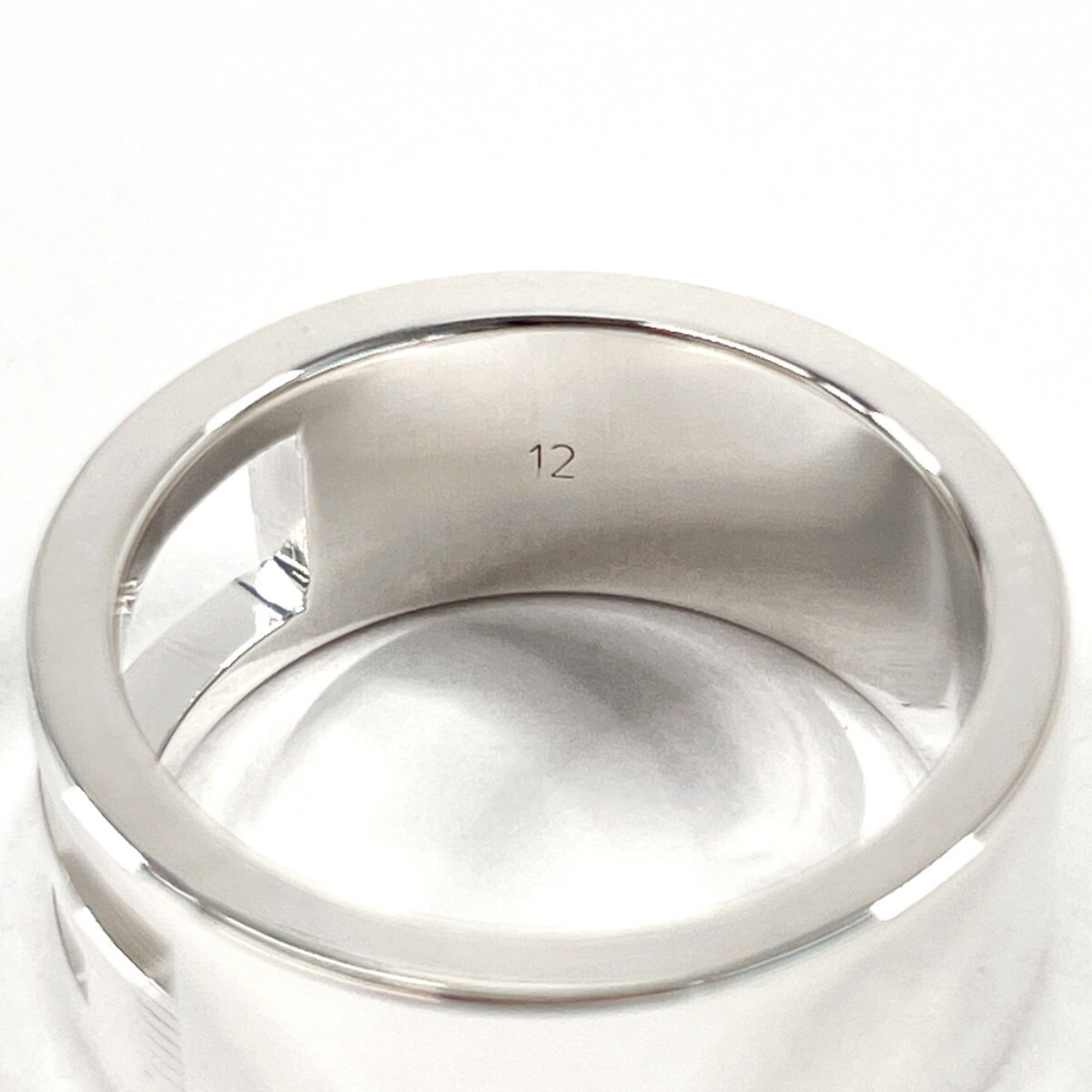 G Cutout Ring Sterling Silver