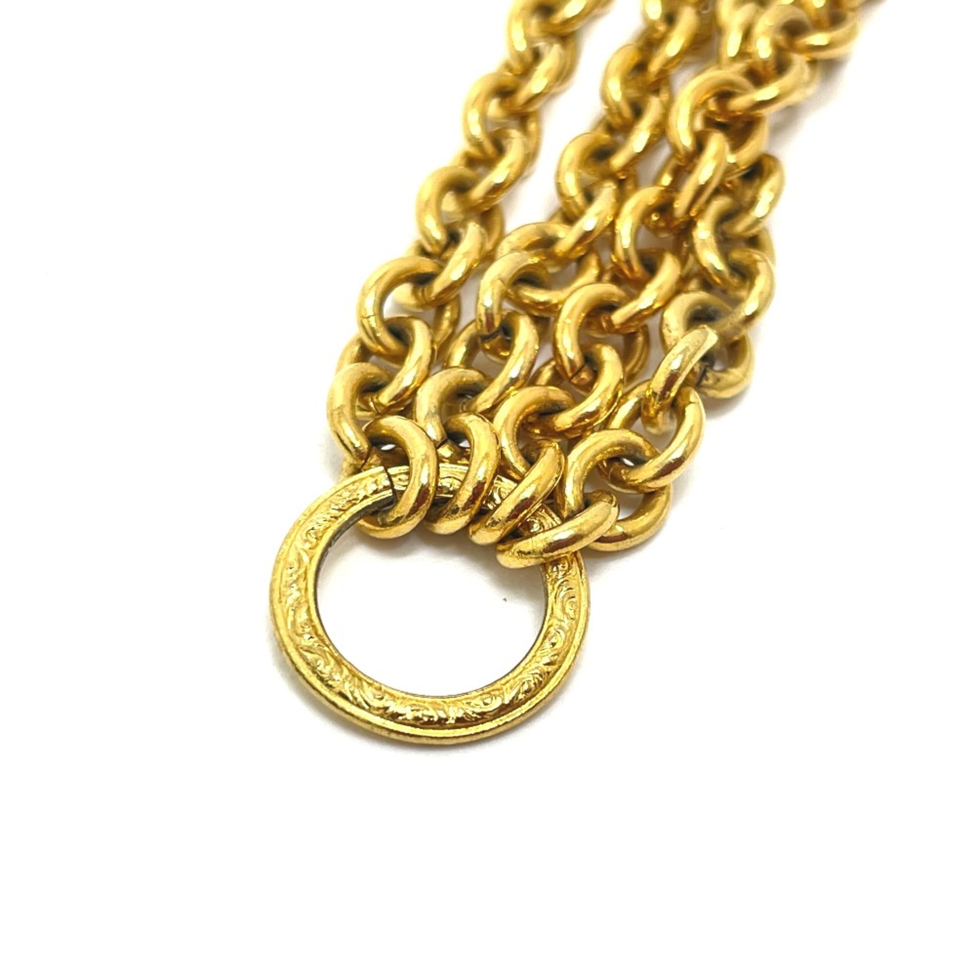 Vintage Pendant Necklace Gold