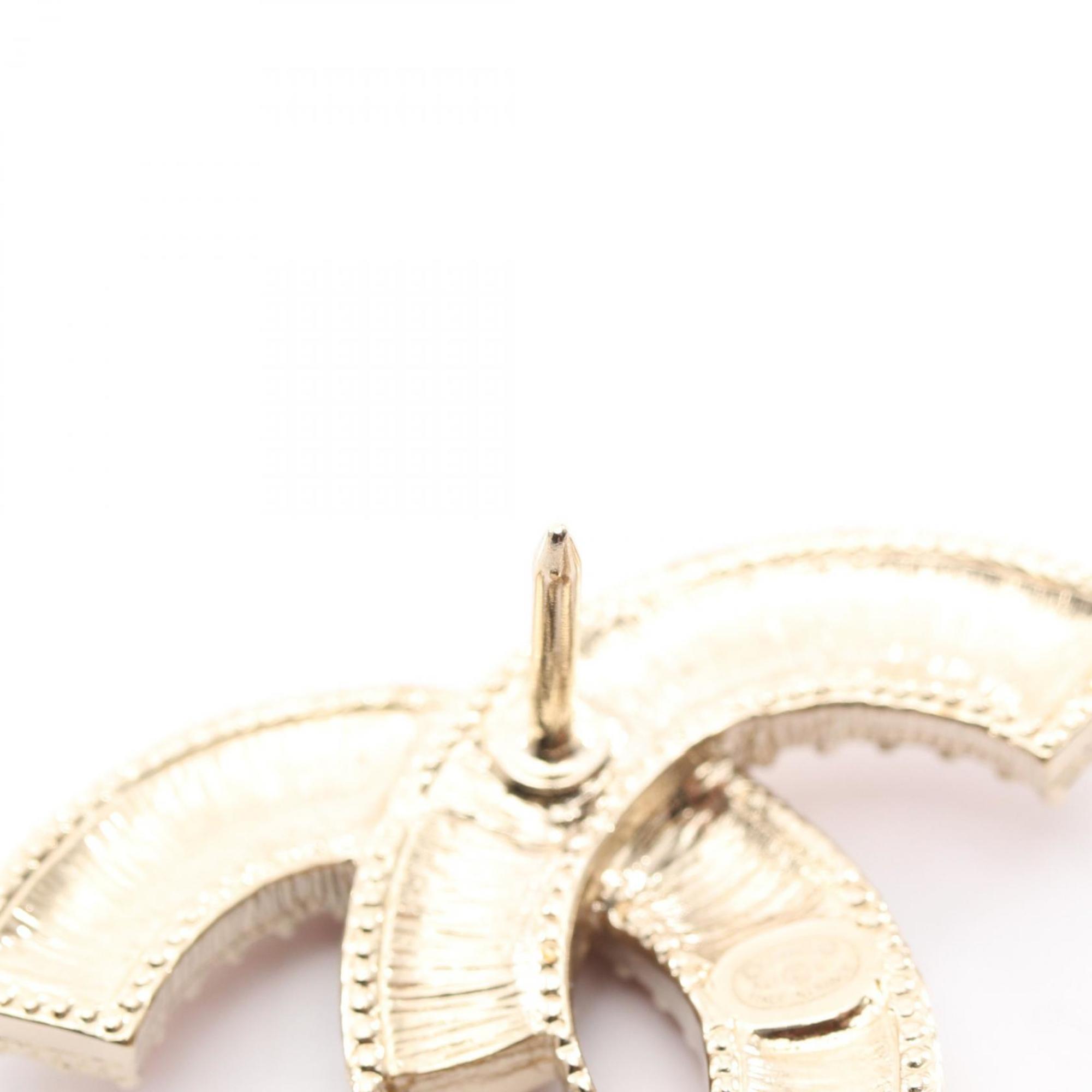CC Logo Brooch Metal