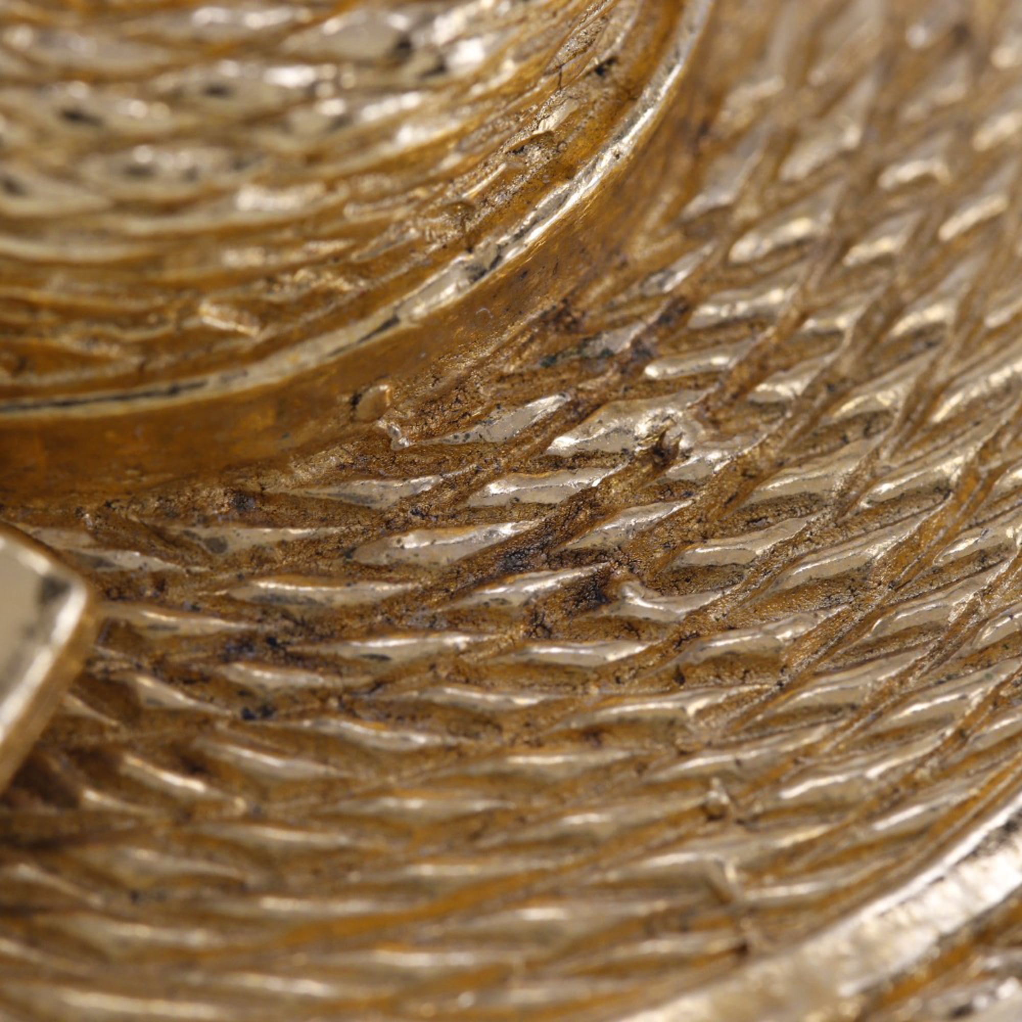 Straw Hat Brooch Metal