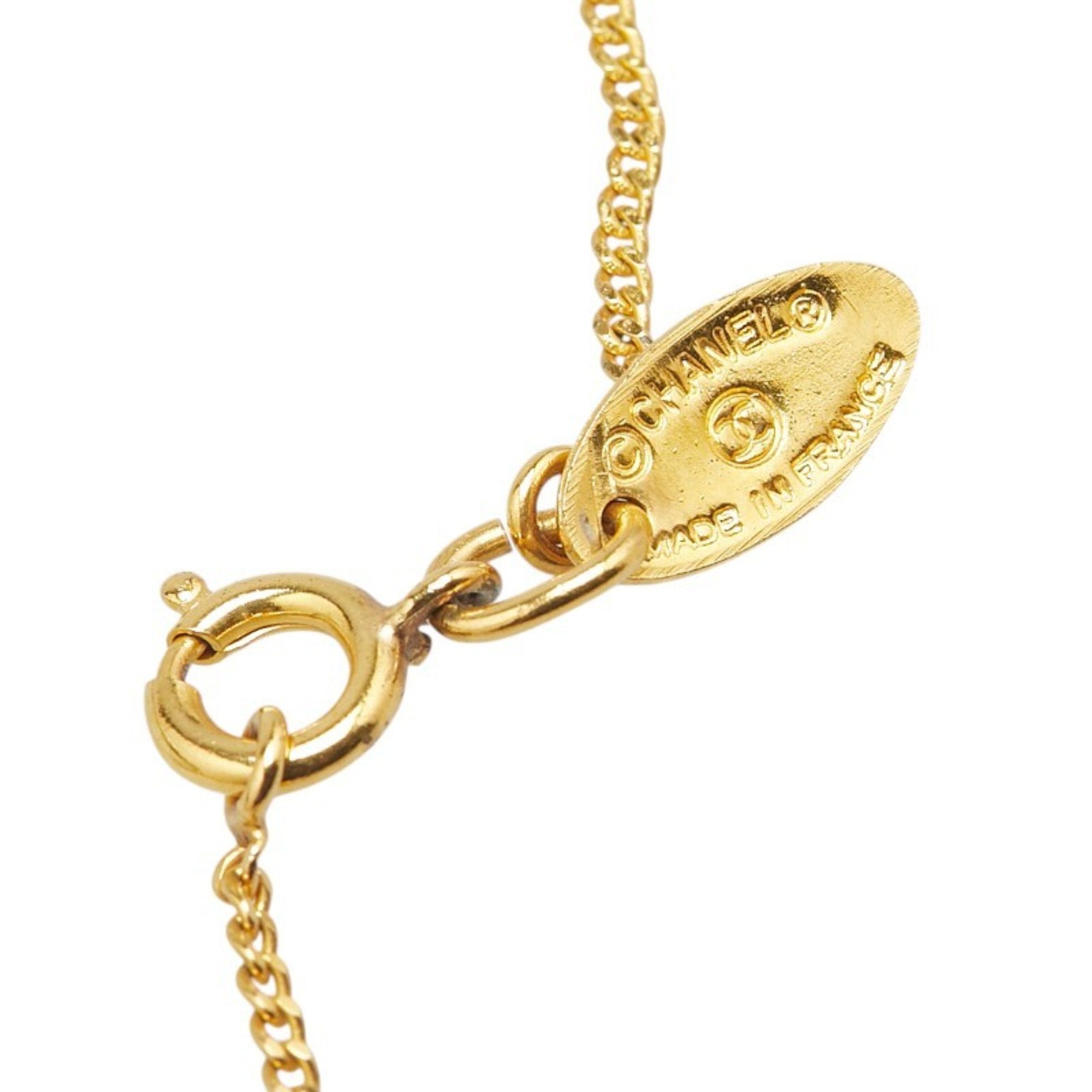 Pendant Necklace Metal with Pearl