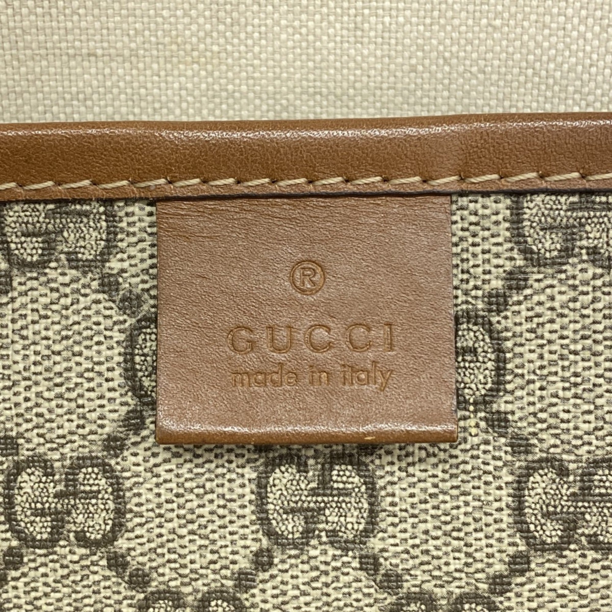Web Loop Tote GG Coated Canvas Medium