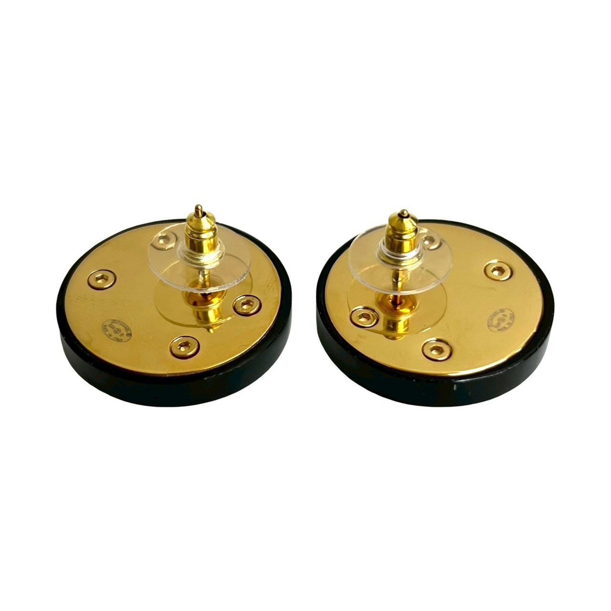 CC Logo Earrings Metal