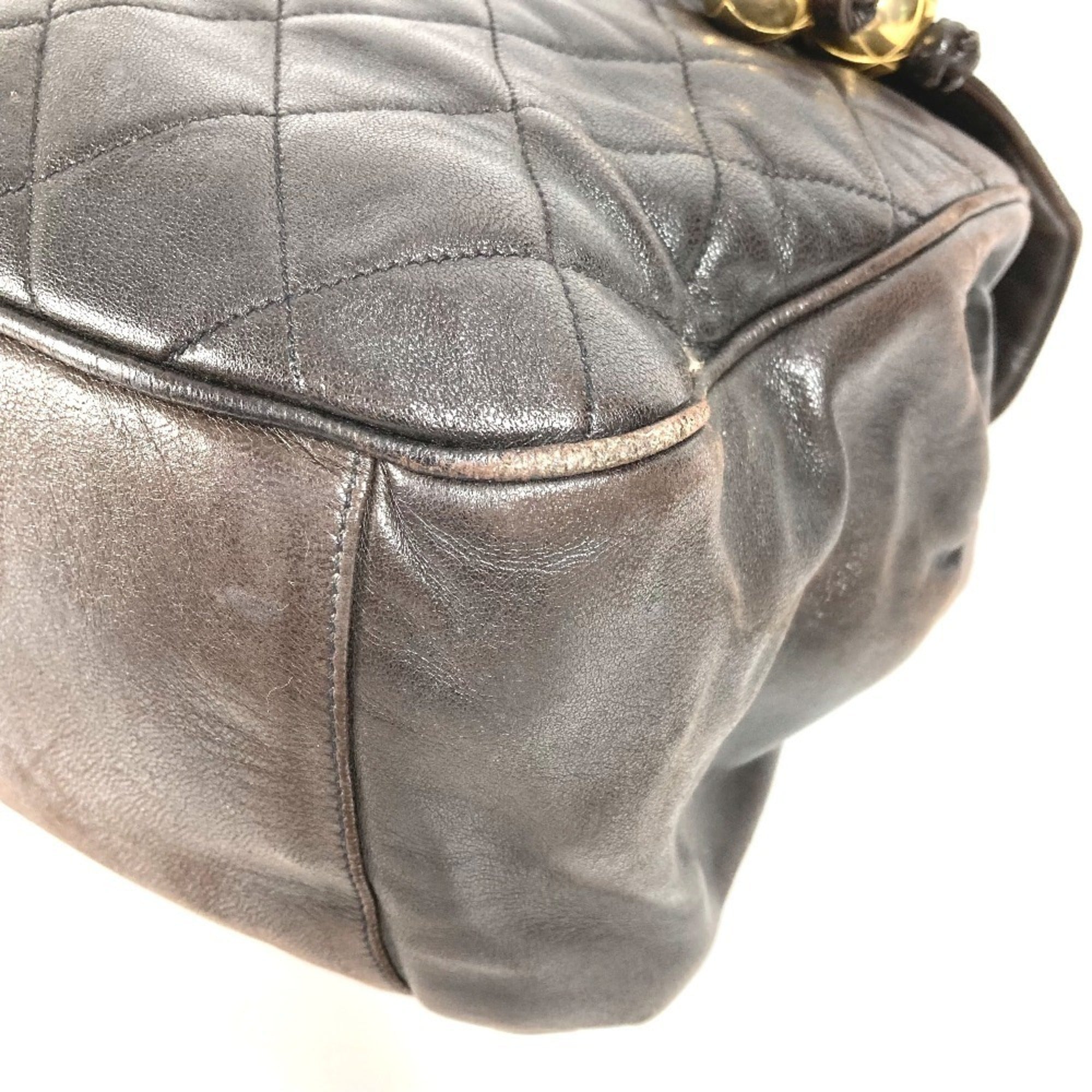 Vintage CC Flap Backpack Quilted Lambskin Medium