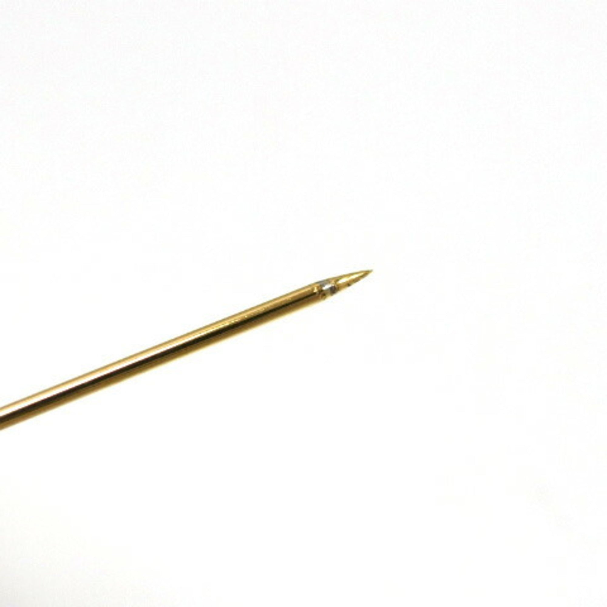 CC Logo Brooch Gold-Tone Metal
