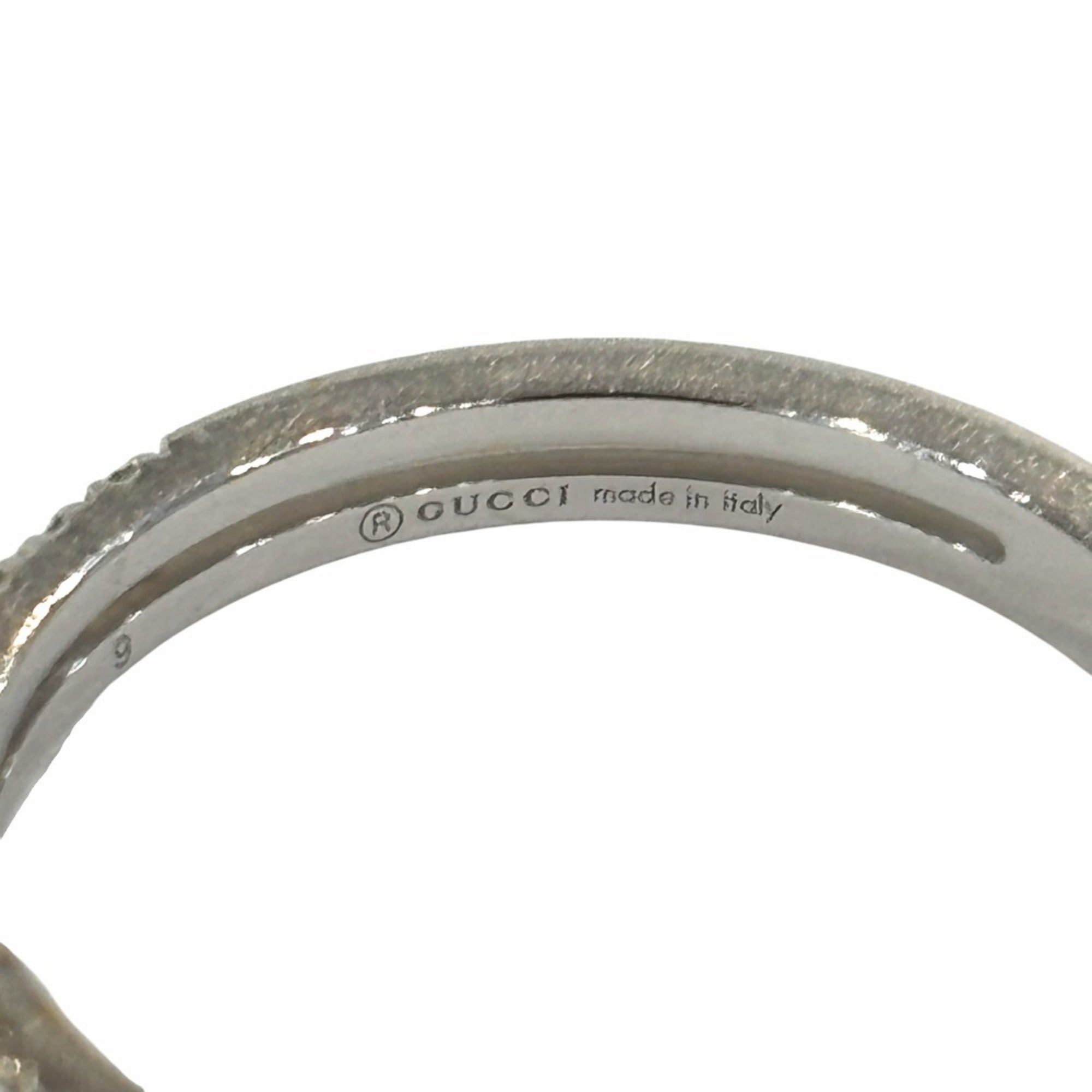 Band Ring 18K White Gold with Diamond