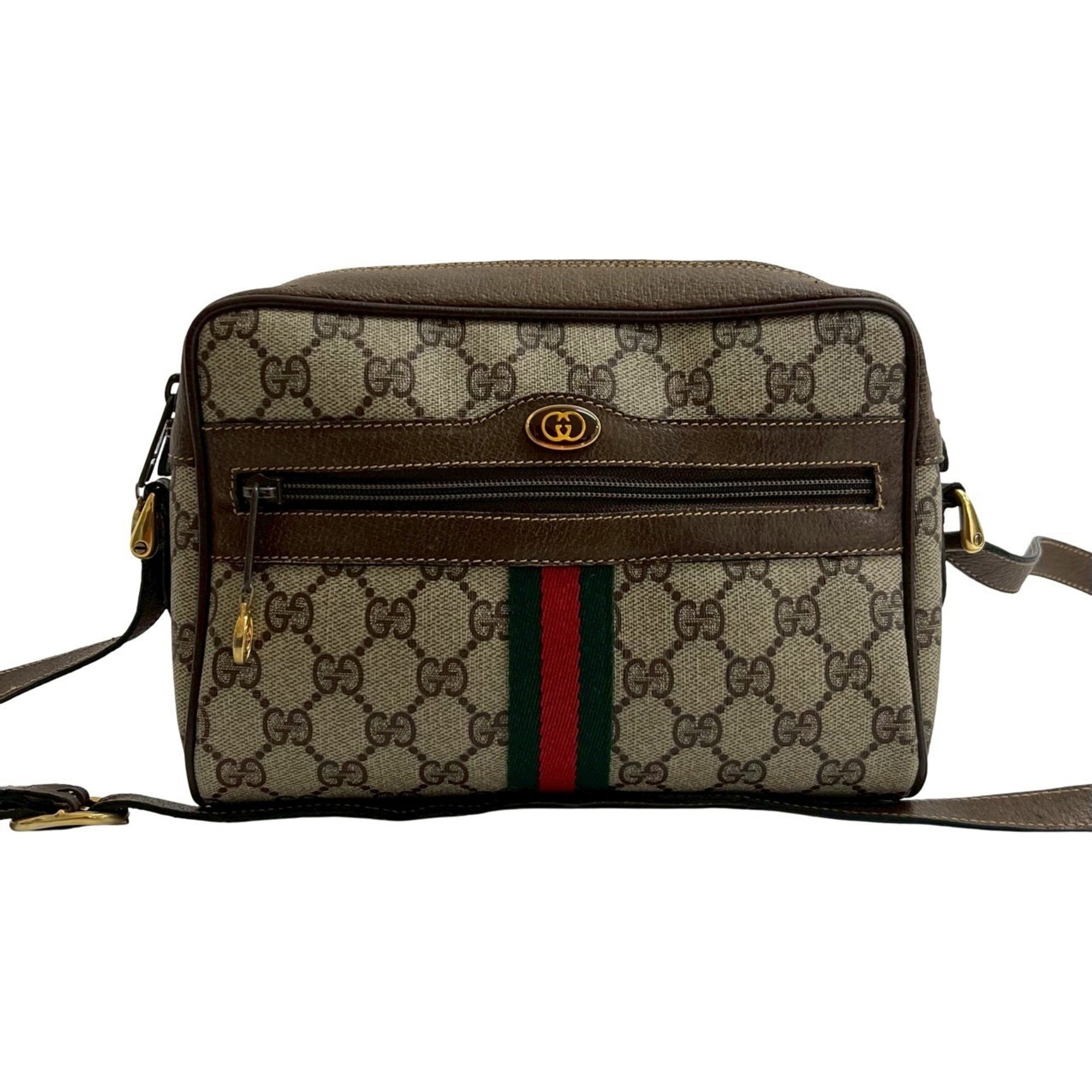 Ophidia Shoulder Bag GG Coated Canvas Small