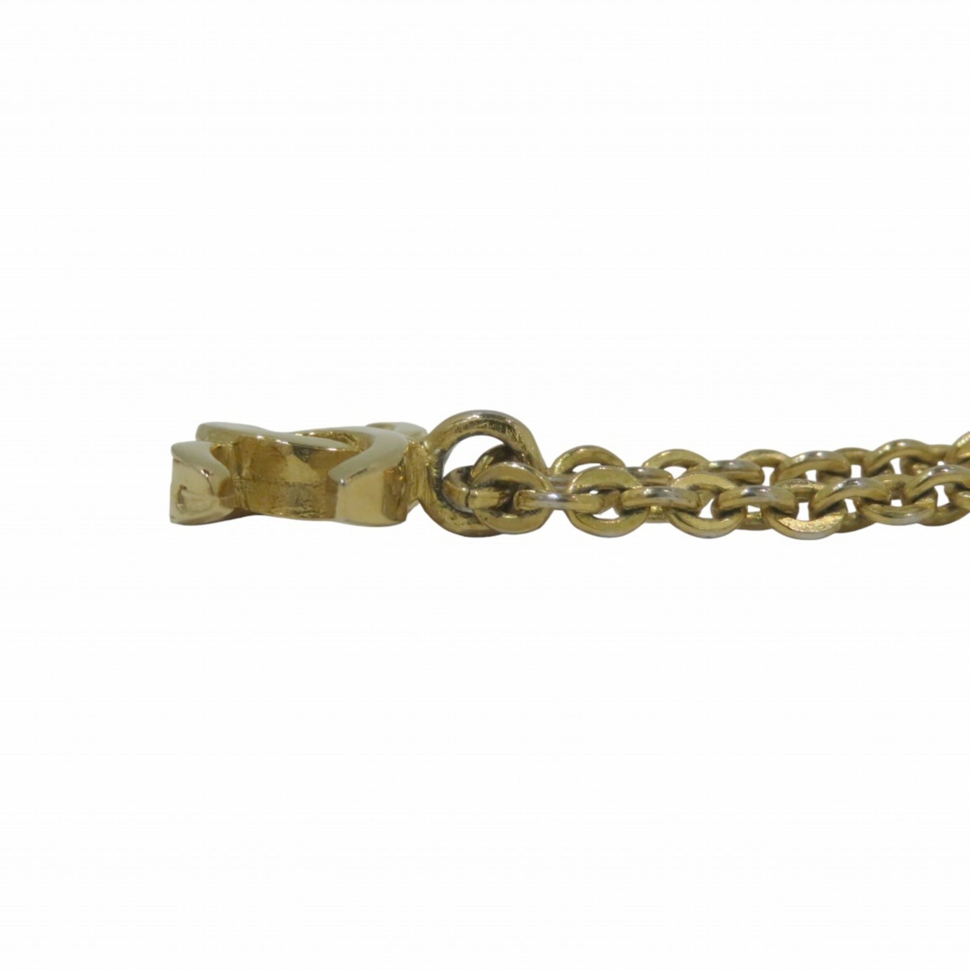 CC Logo Pendant Necklace Metal