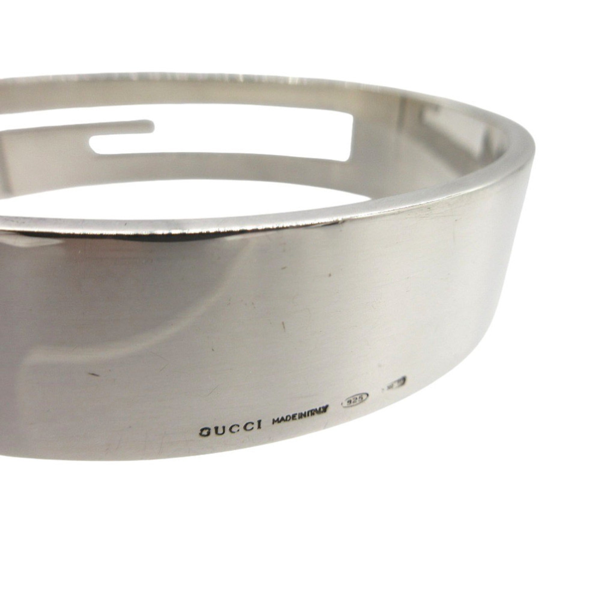 G Cutout Bracelet Sterling Silver
