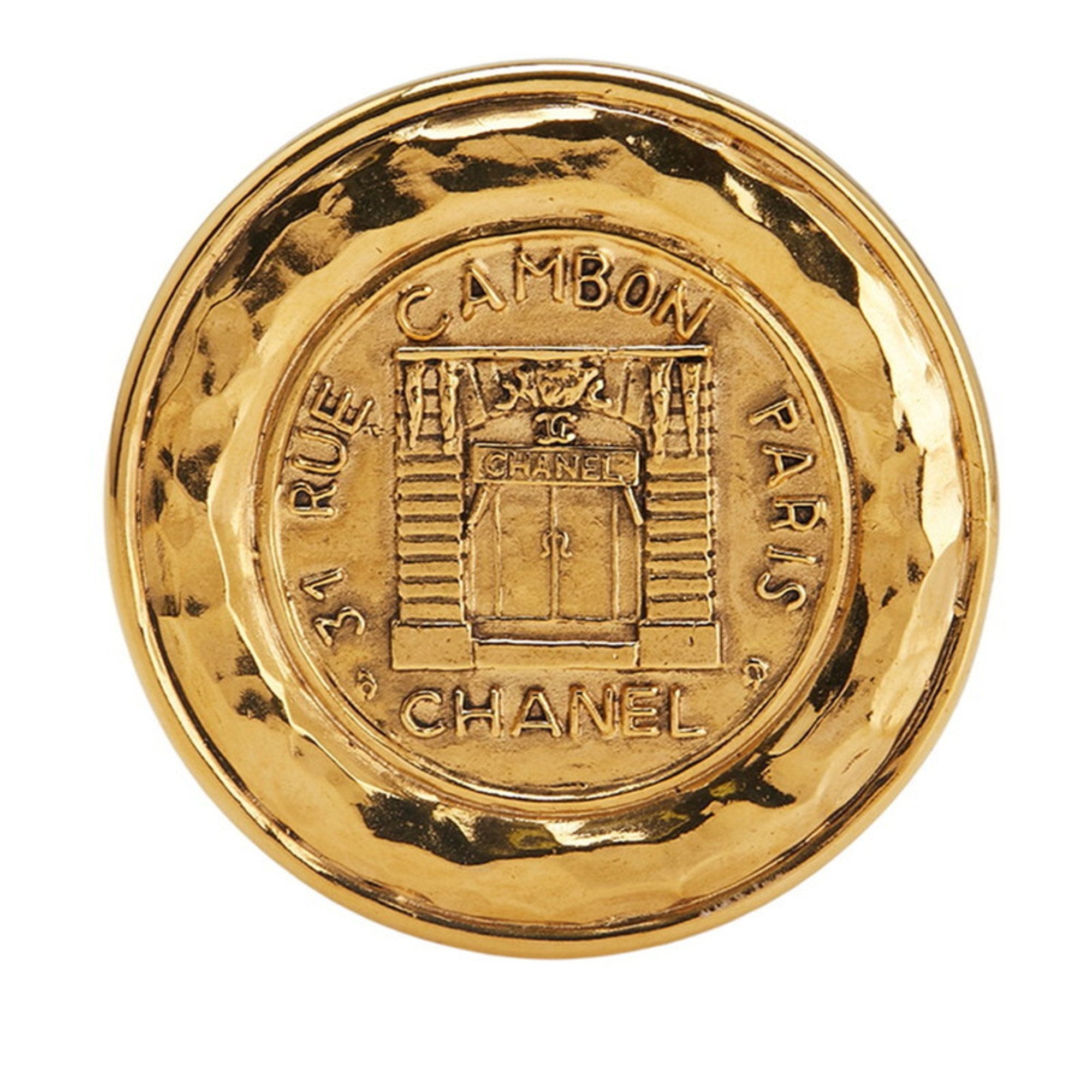 Cambon Brooch Gold
