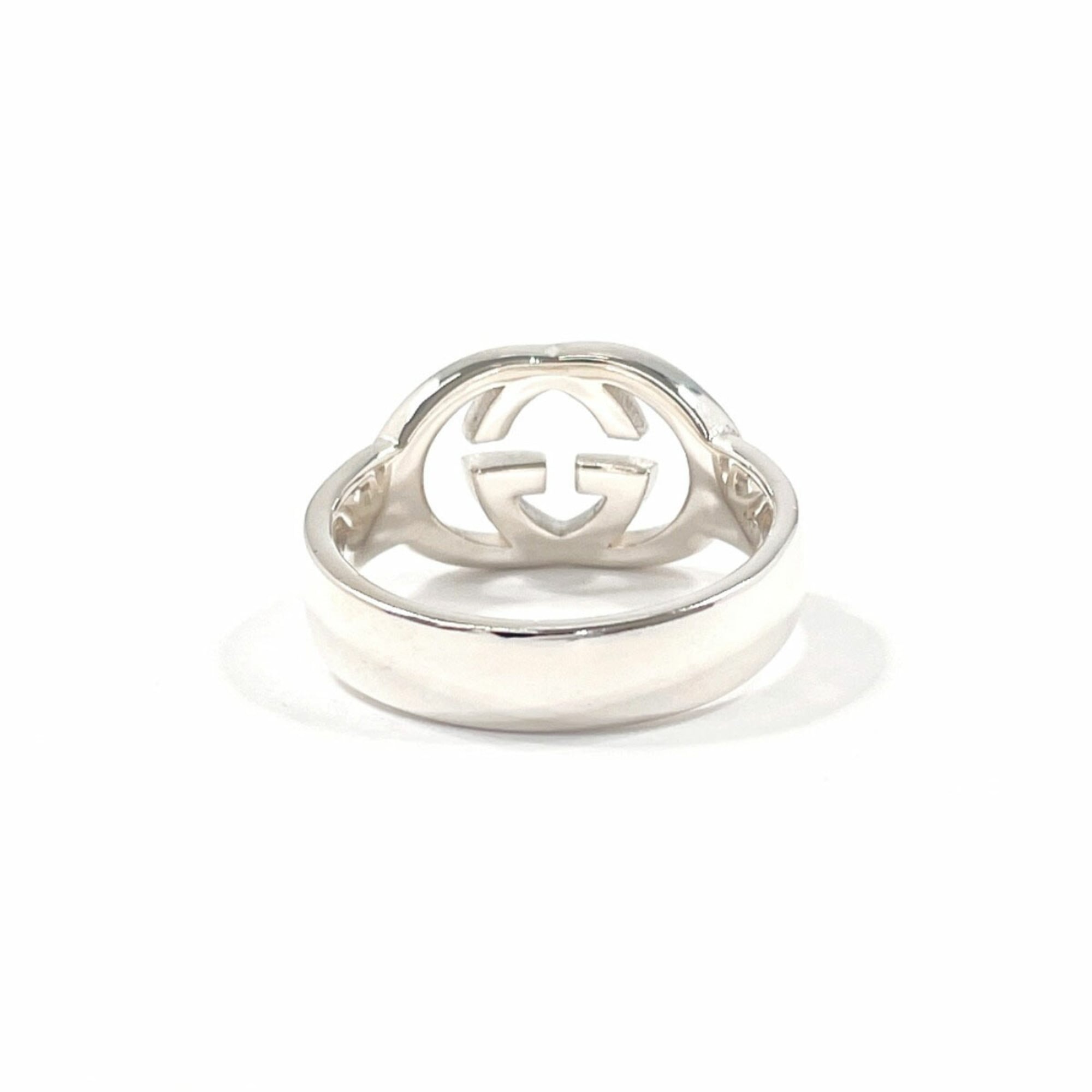 Interlocking G Ring Sterling Silver