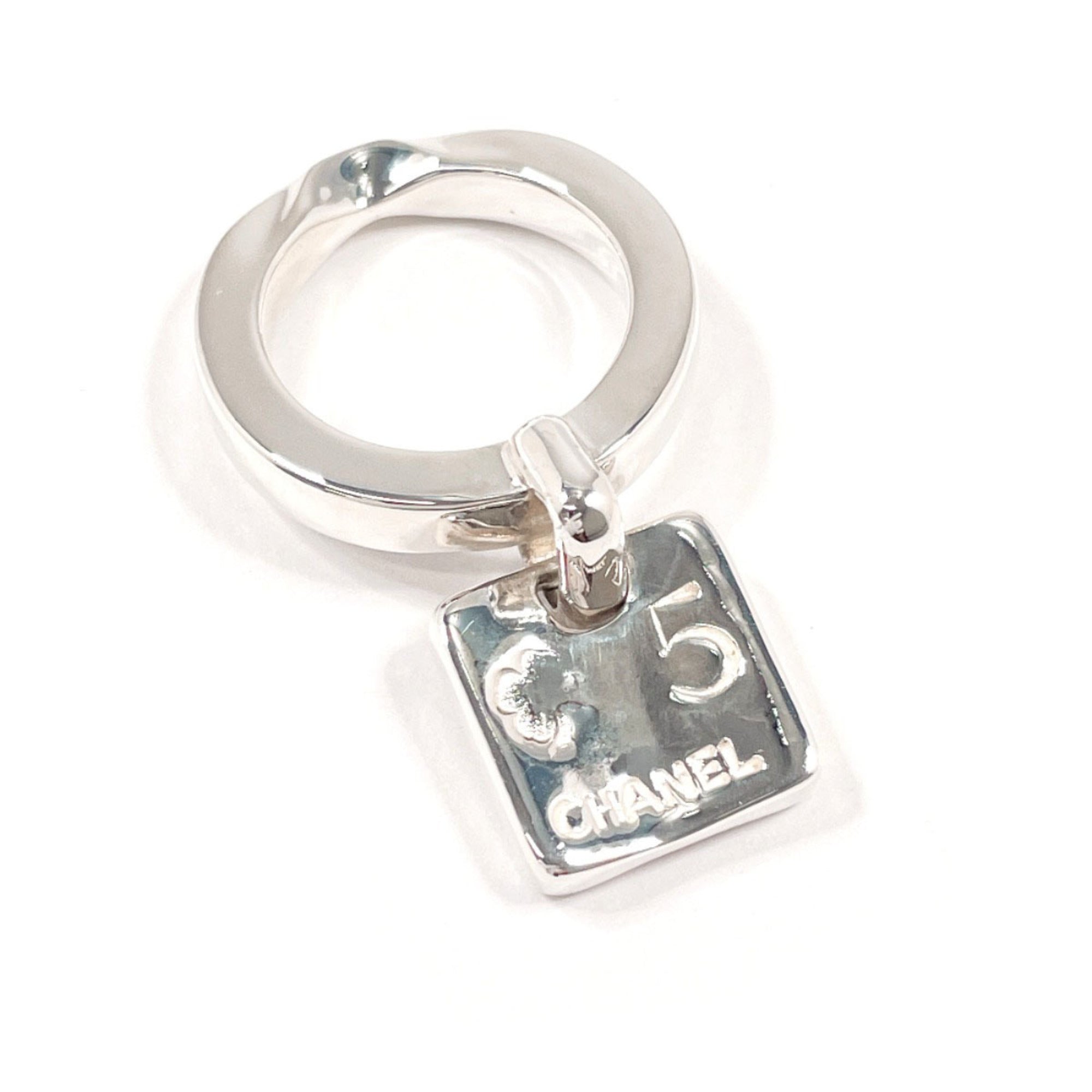 Camellia No. 5 Clover Plate Ring Sterling Silver