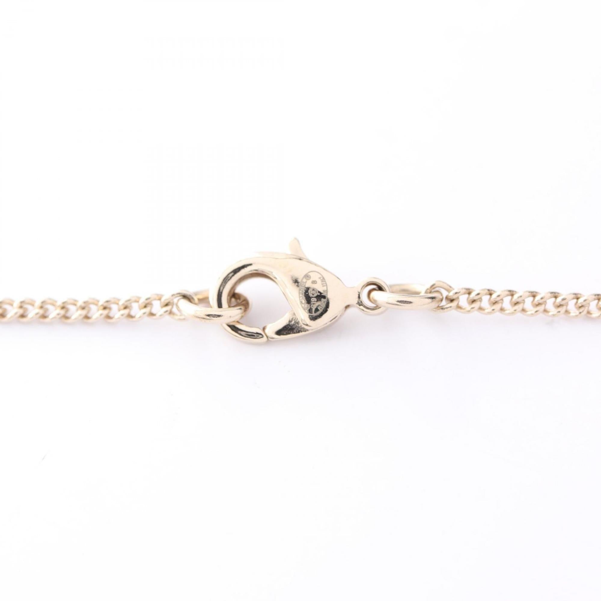 CC Logo Pendant Necklace Metal