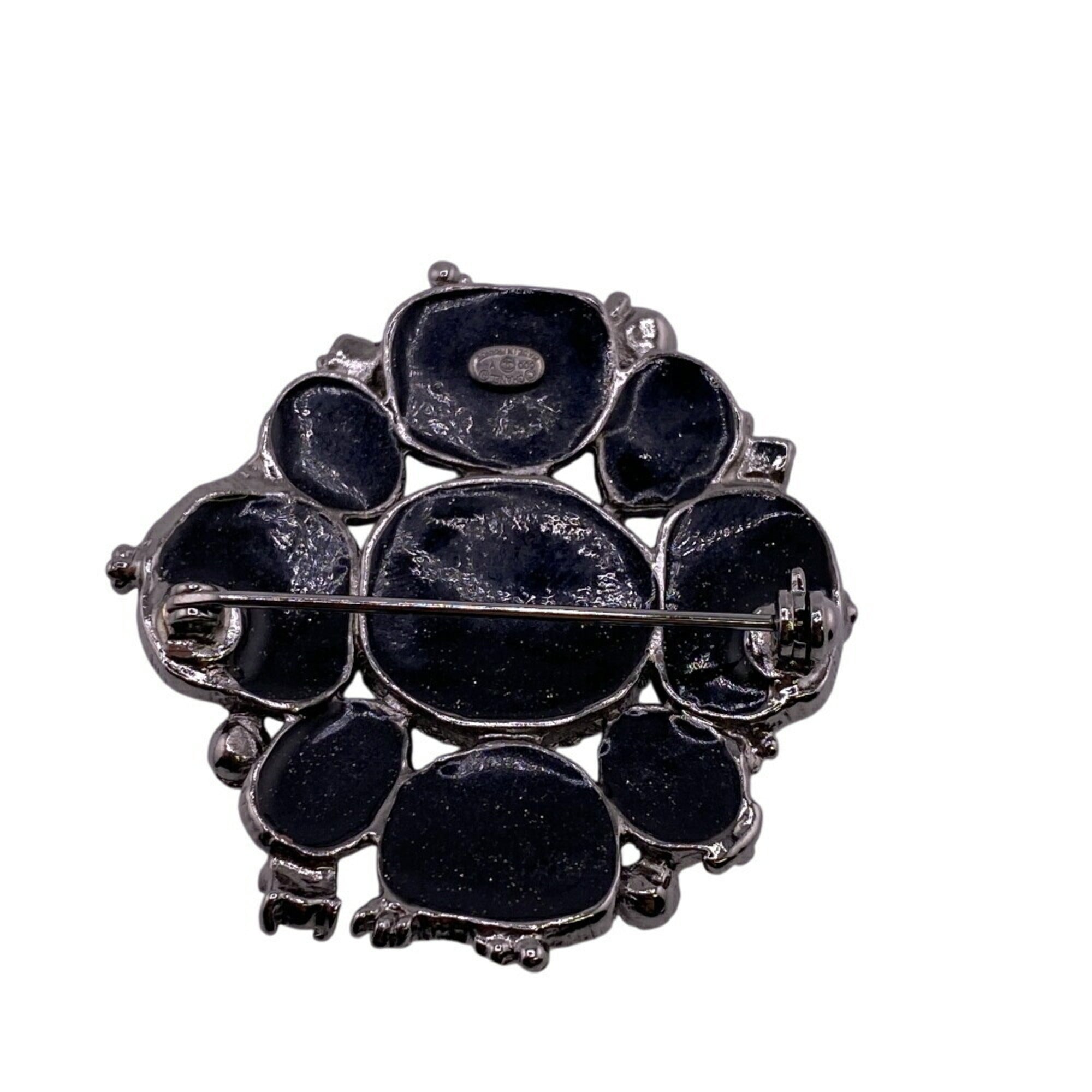 CC Logo Brooch Metal
