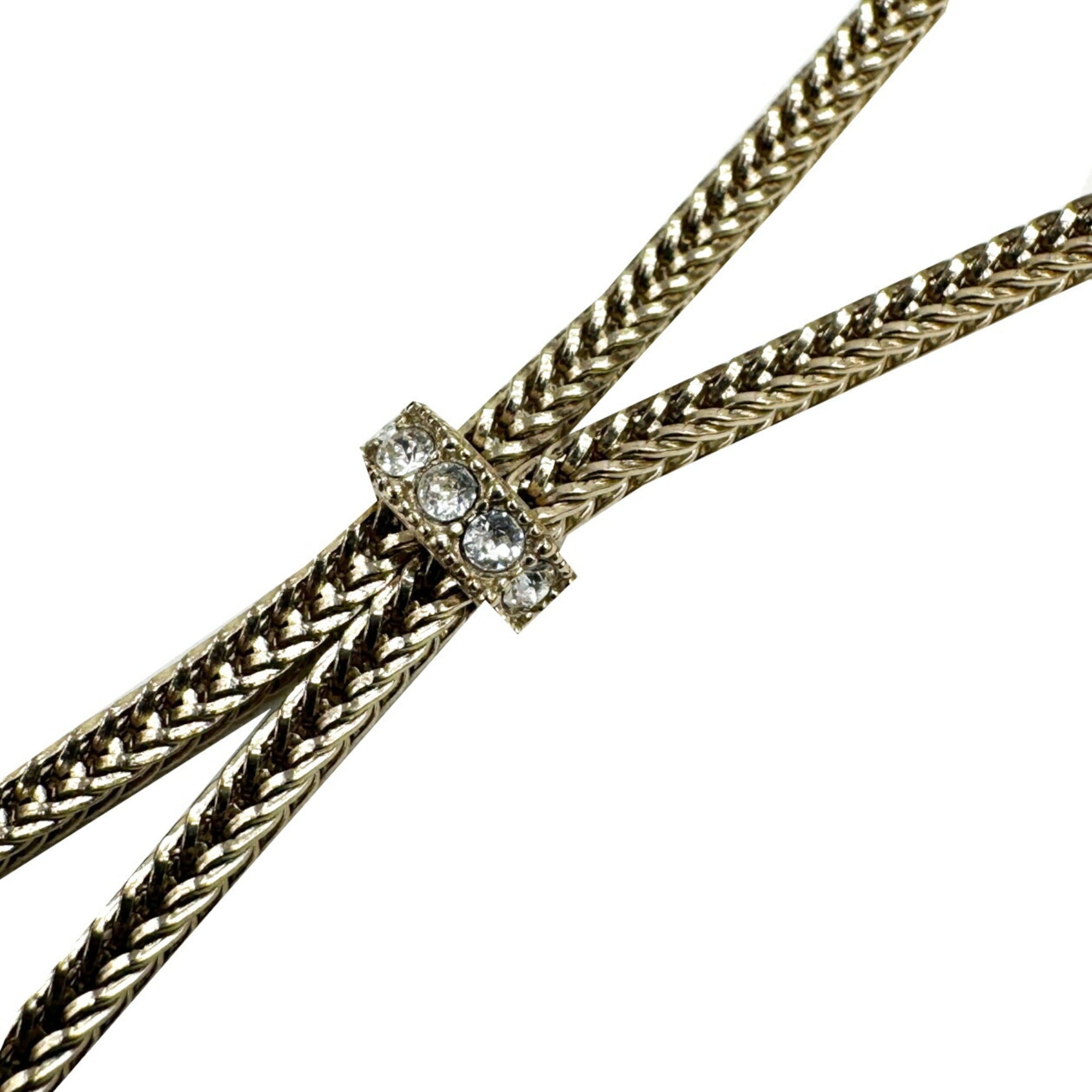 CC Logo Pendant Necklace Metal