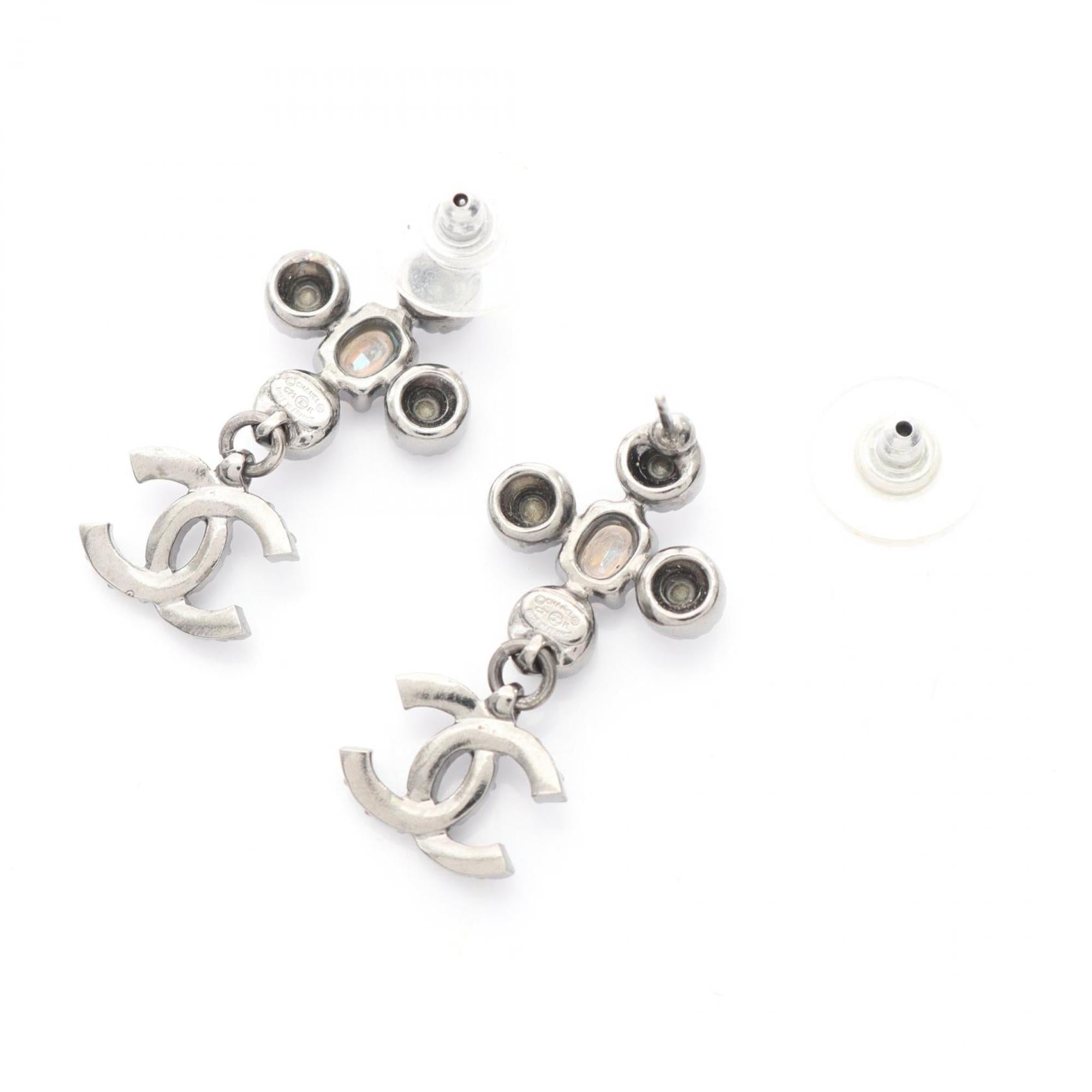 CC Logo Earrings Sterling Silver