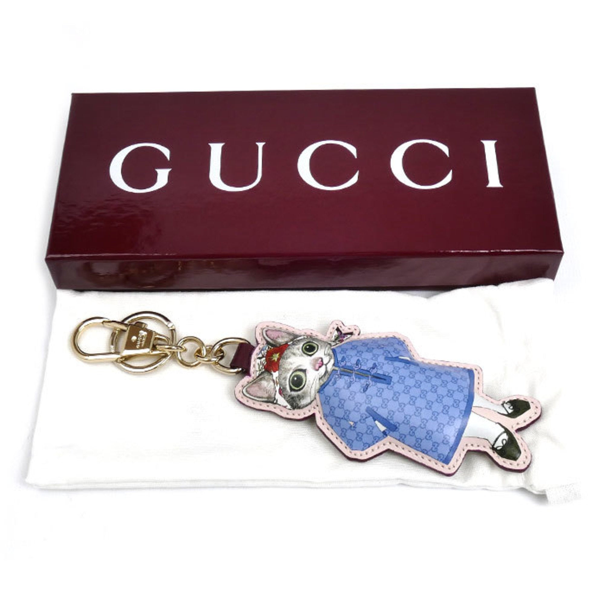 Charm GG Supreme Blue and Gold Ring