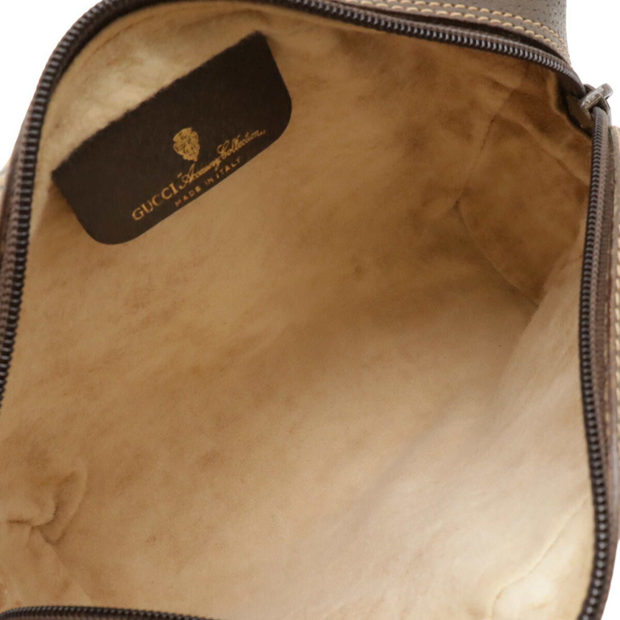 Vintage Web Crossbody Bag GG Coated Canvas Small