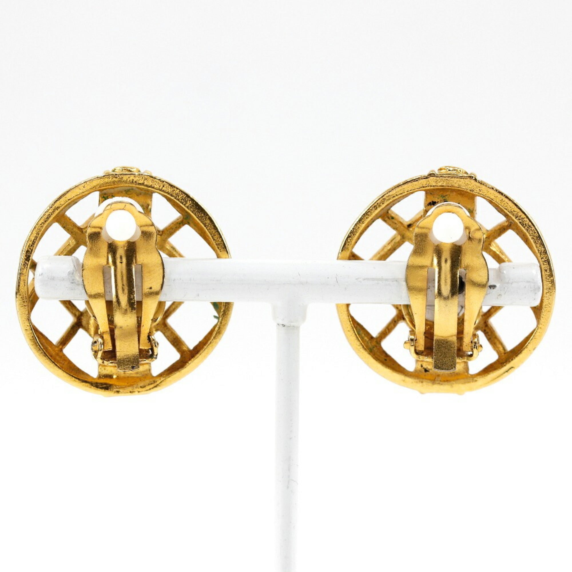 Earrings Gold-Tone Metal