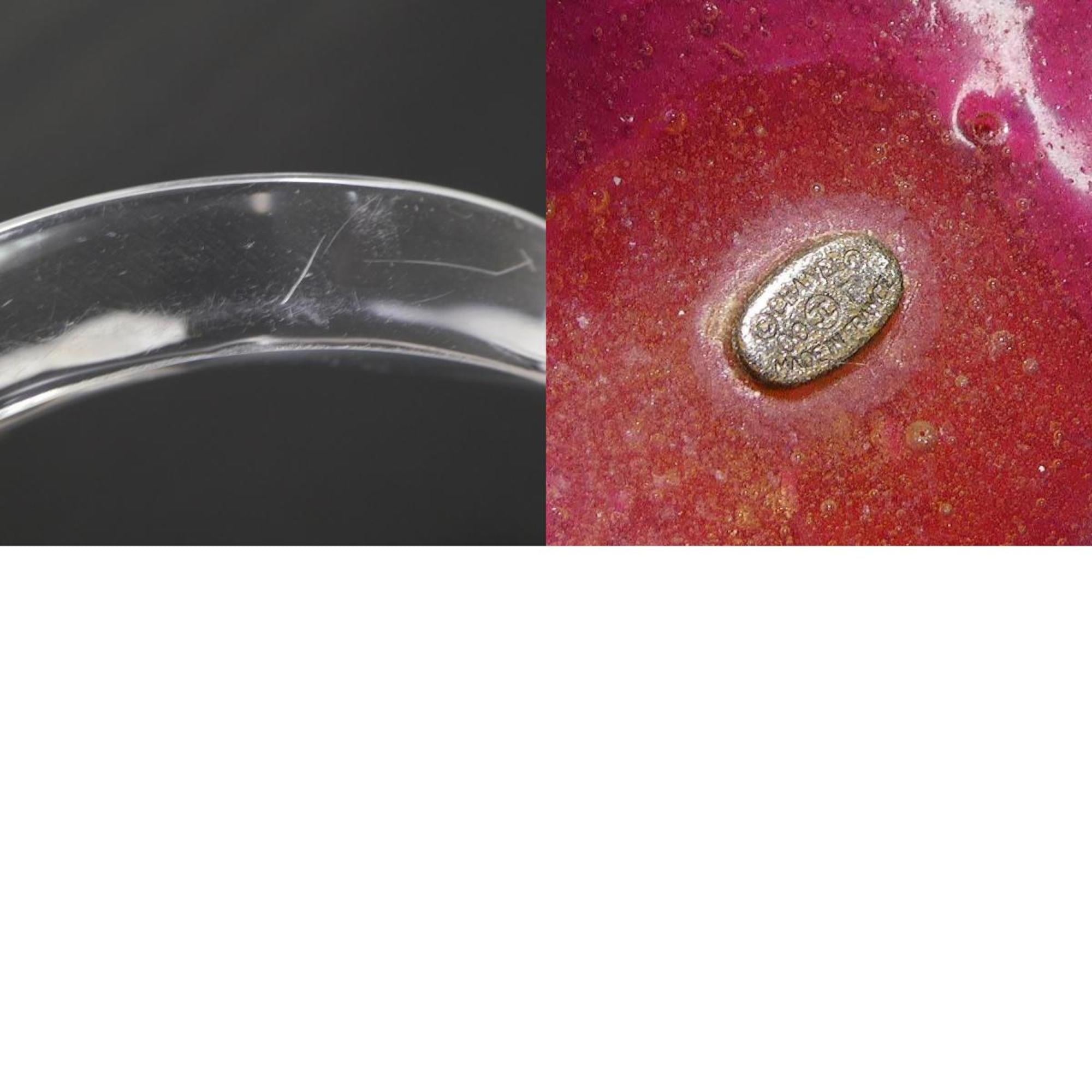 Bangle Resin Clear Pink White Bracelet