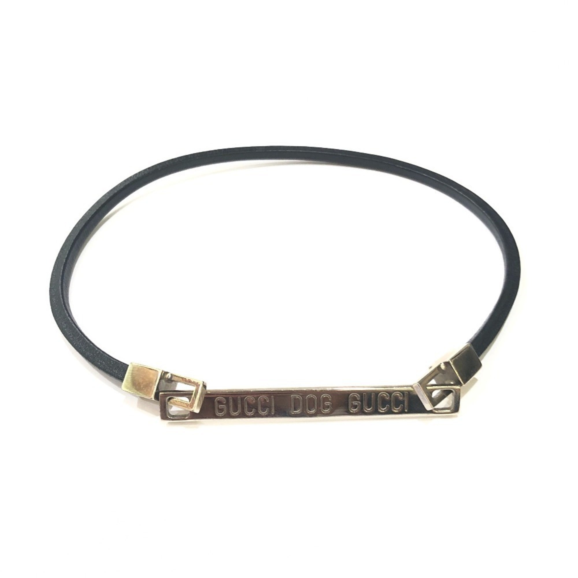 Dog Choker Necklace Stainless Steel Black