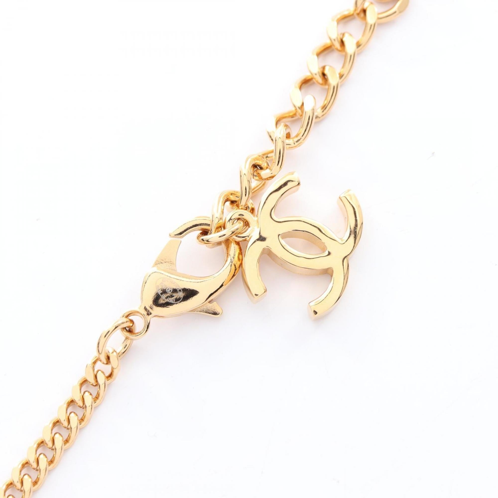 CC Logo Pendant Necklace Metal