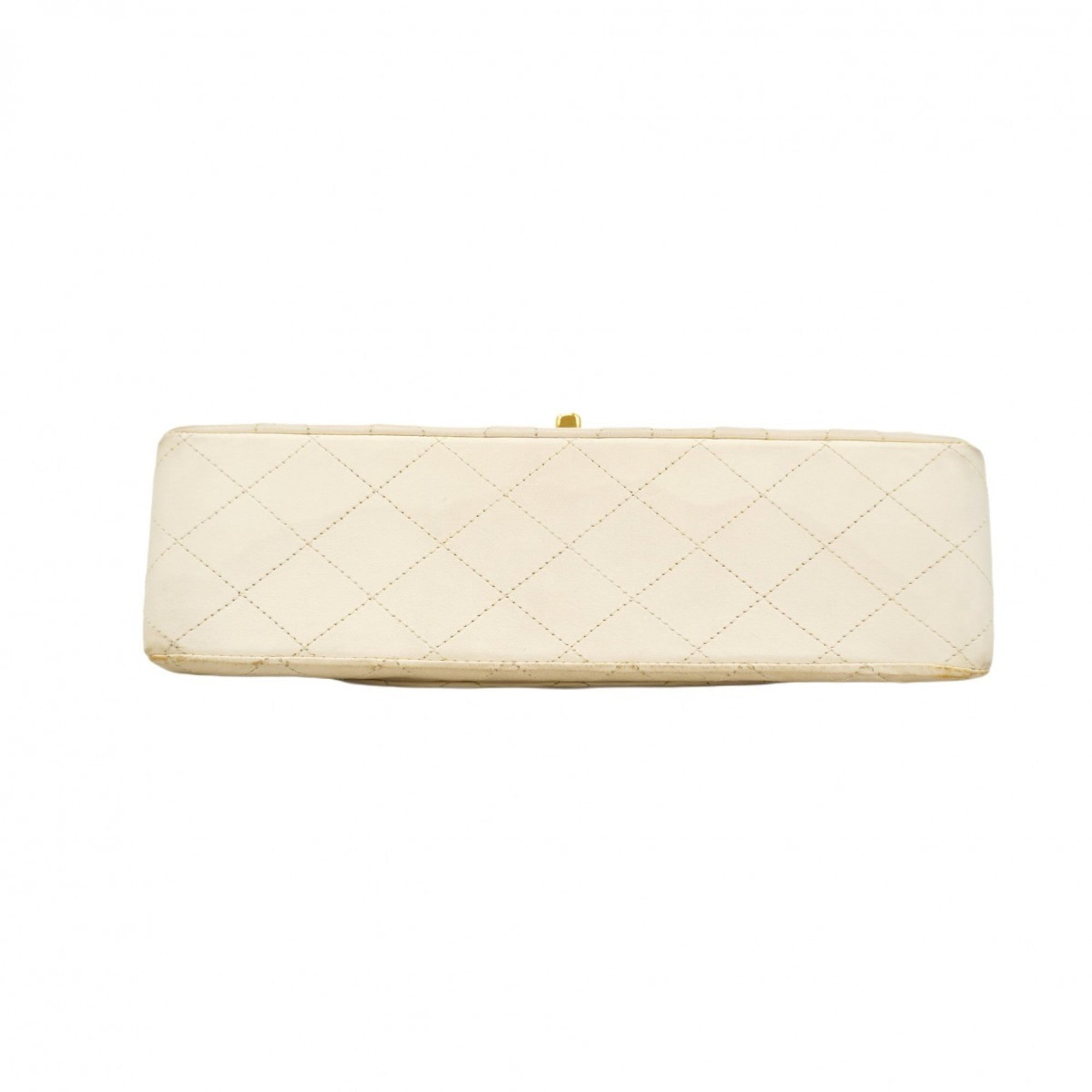 Vintage Classic Double Flap Bag Quilted Lambskin Medium