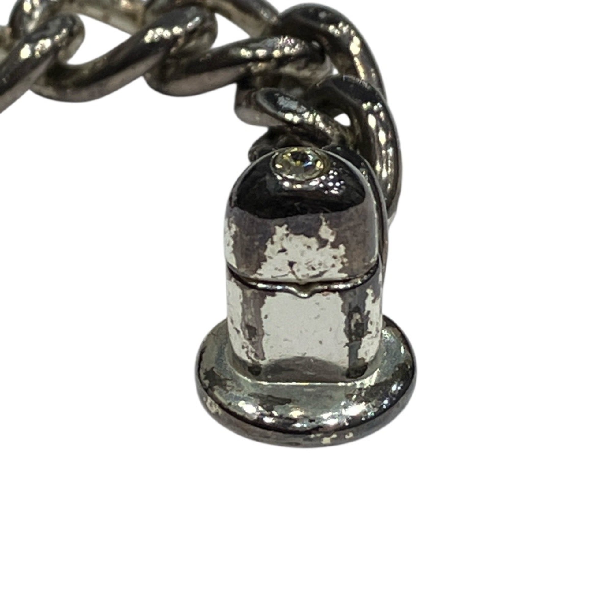 CC Logo Lock Bracelet Metal