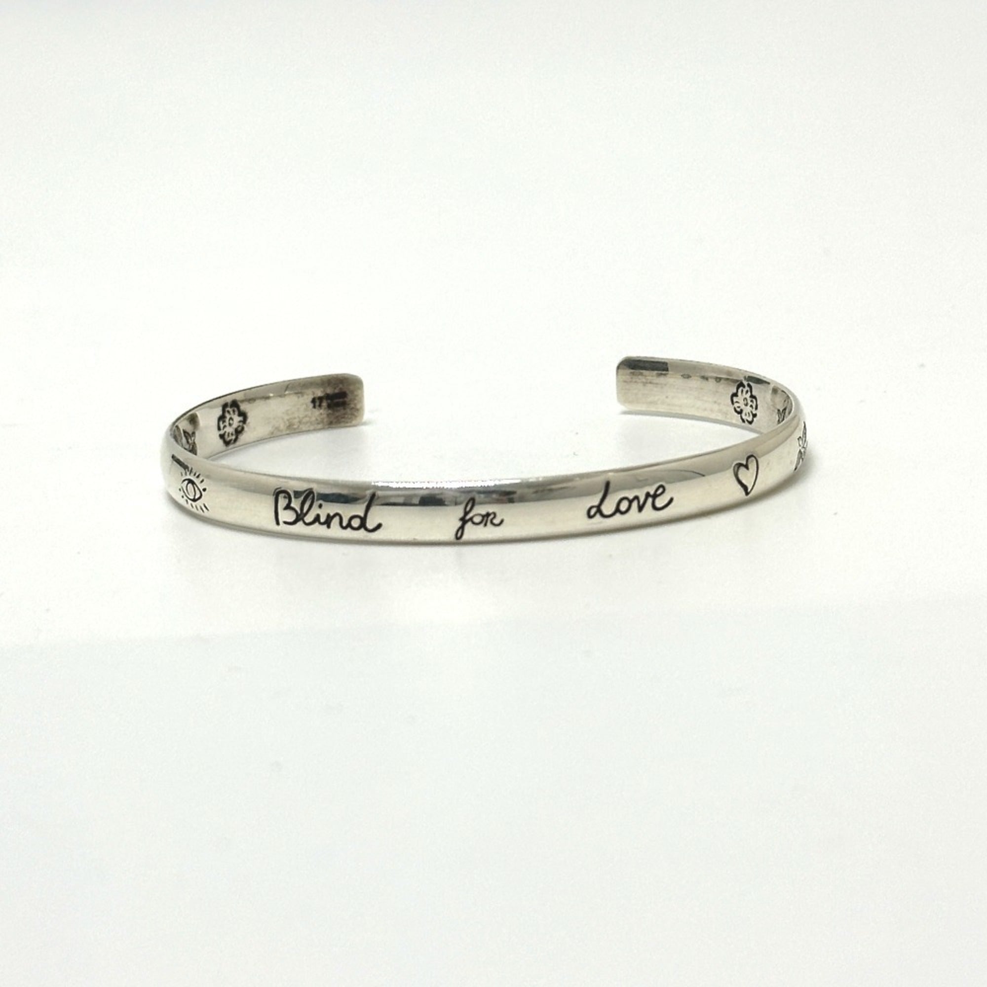 Blind for Love Bracelet Sterling Silver