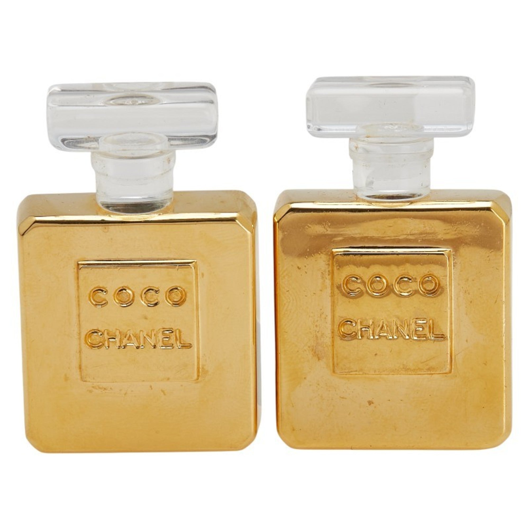 Clip-On Earrings Plated Plastic