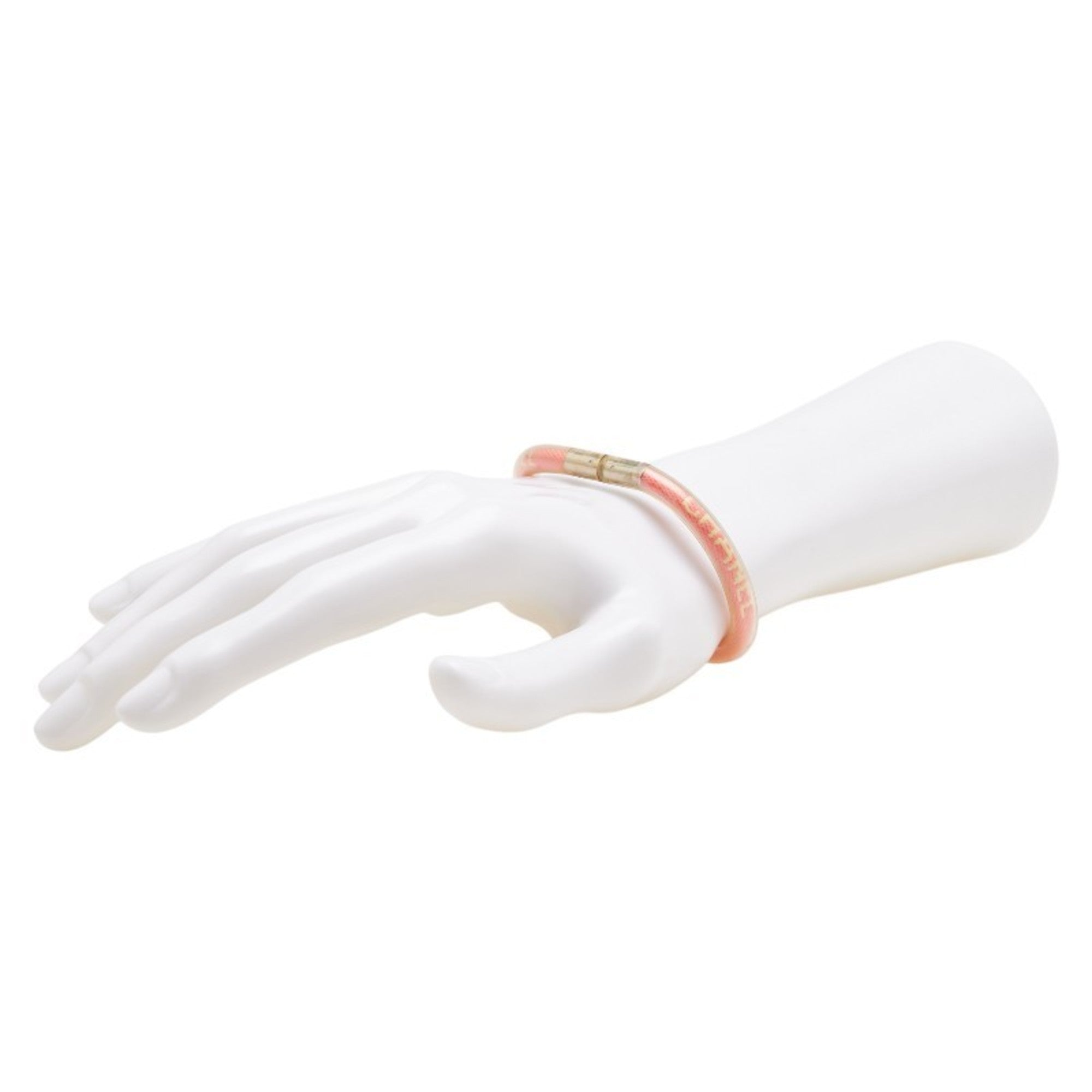 Sport Line Bracelet Clear and Pink Vinyl