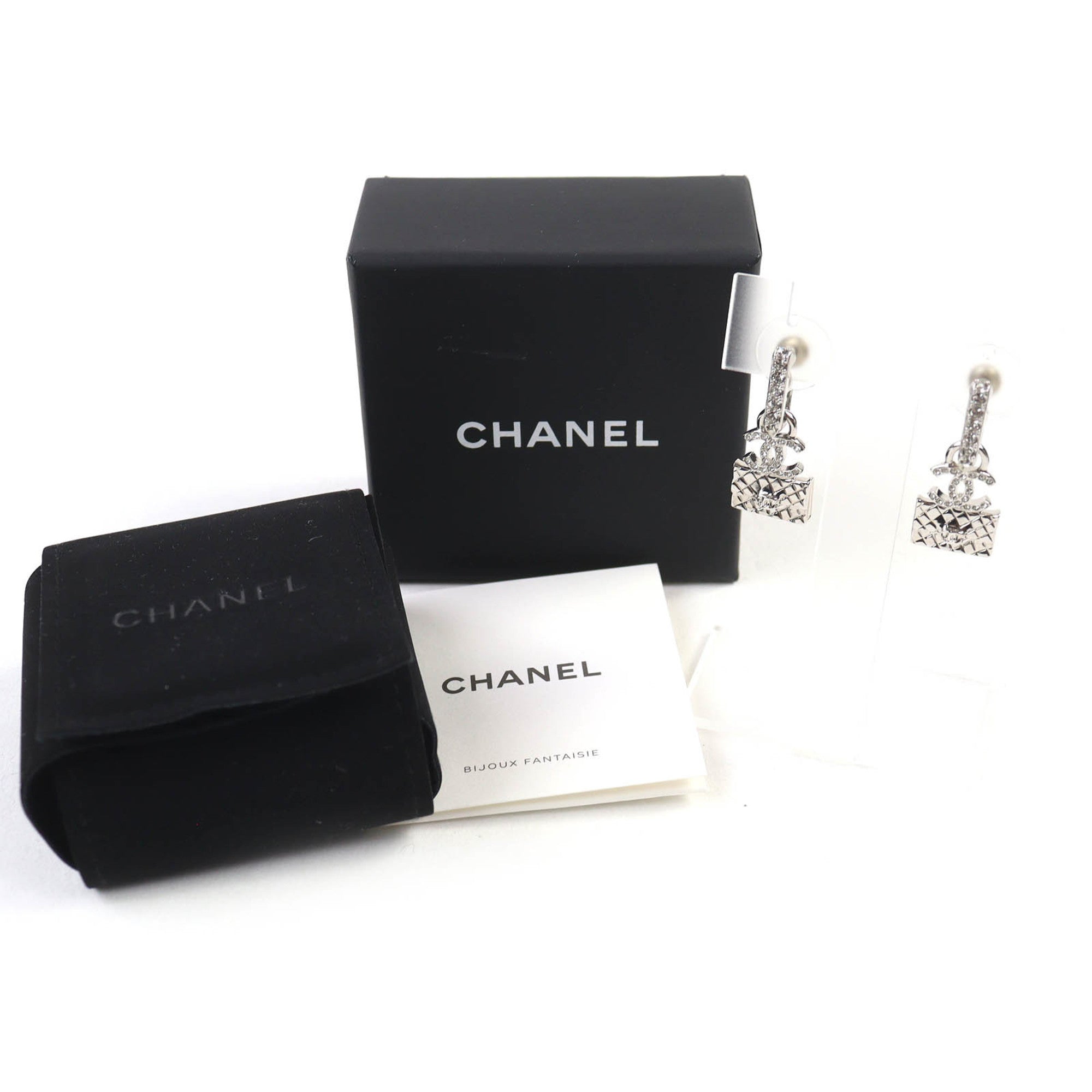CC Logo Earrings Sterling Silver Sterling Silver