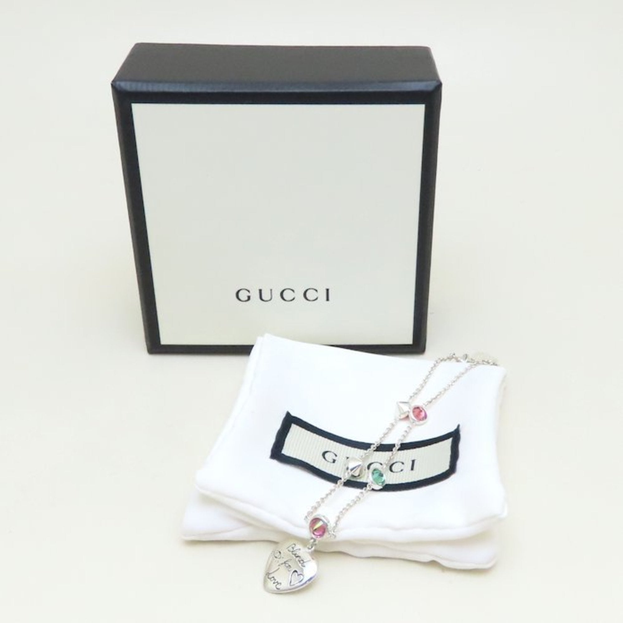 Blind For Love Bracelet Sterling Silver With Cubic Zirconia