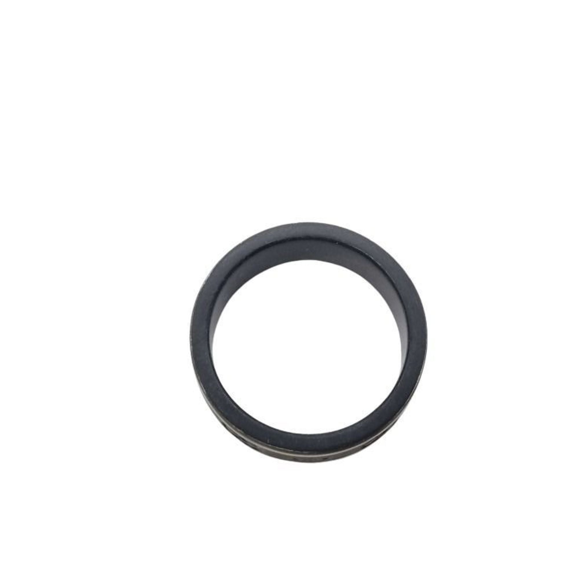 Icon Ring Ceramic Black and Gold