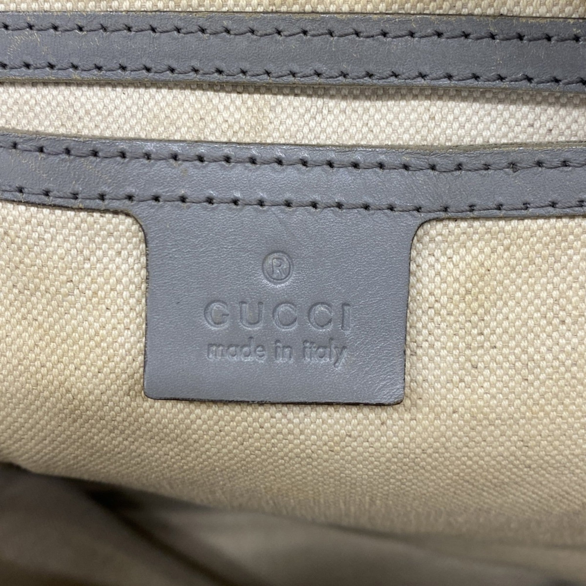 Front Zip Messenger GG Coated Canvas Medium