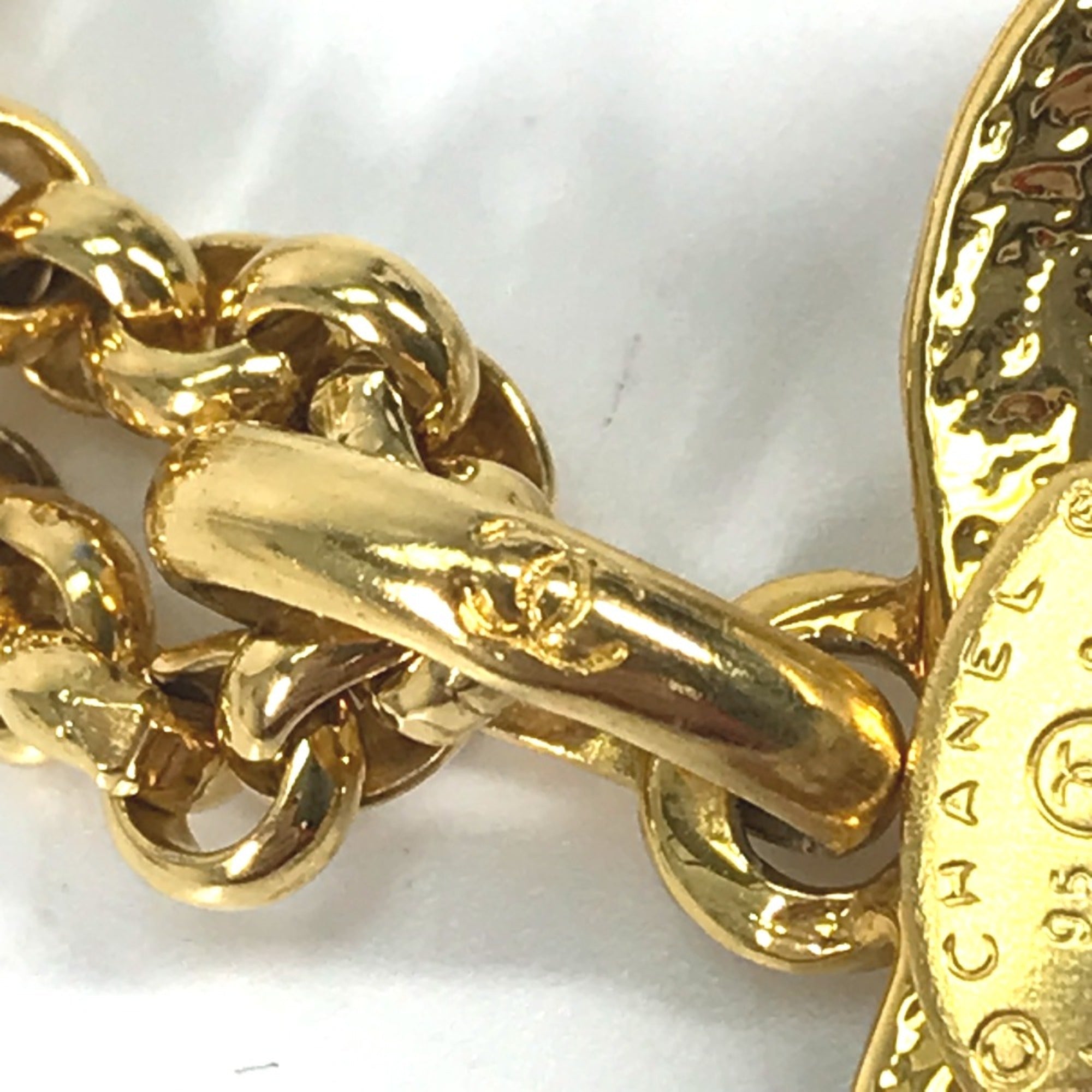 Vintage Chain Necklace Metal