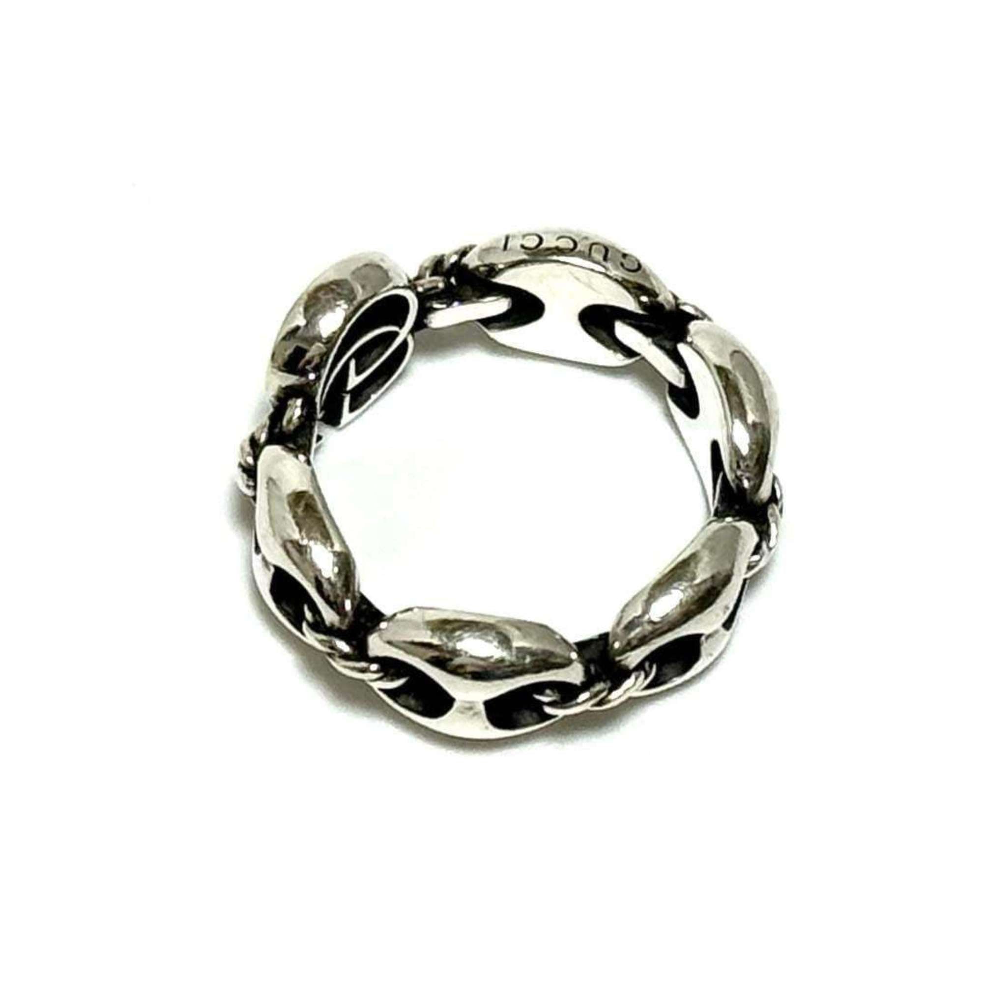 Anchor Chain Ring Sterling Silver