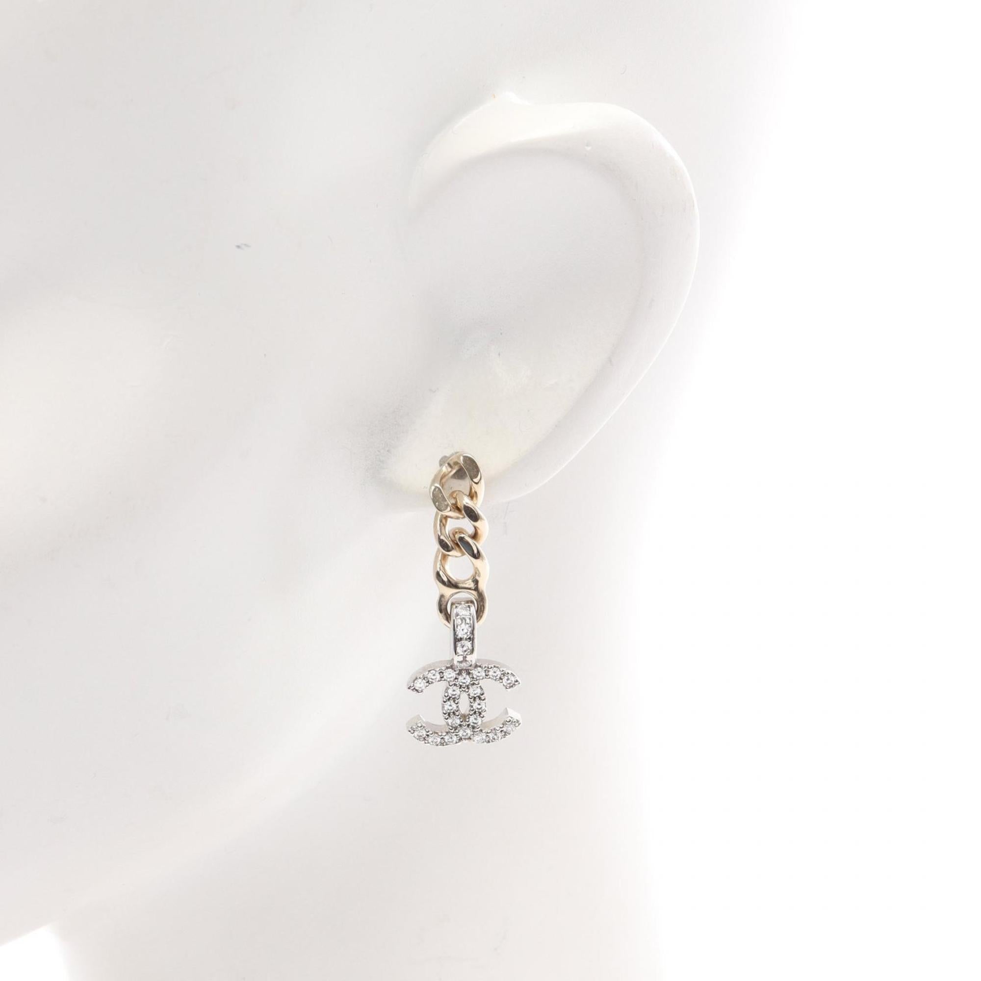 CC Logo Earrings Sterling Silver