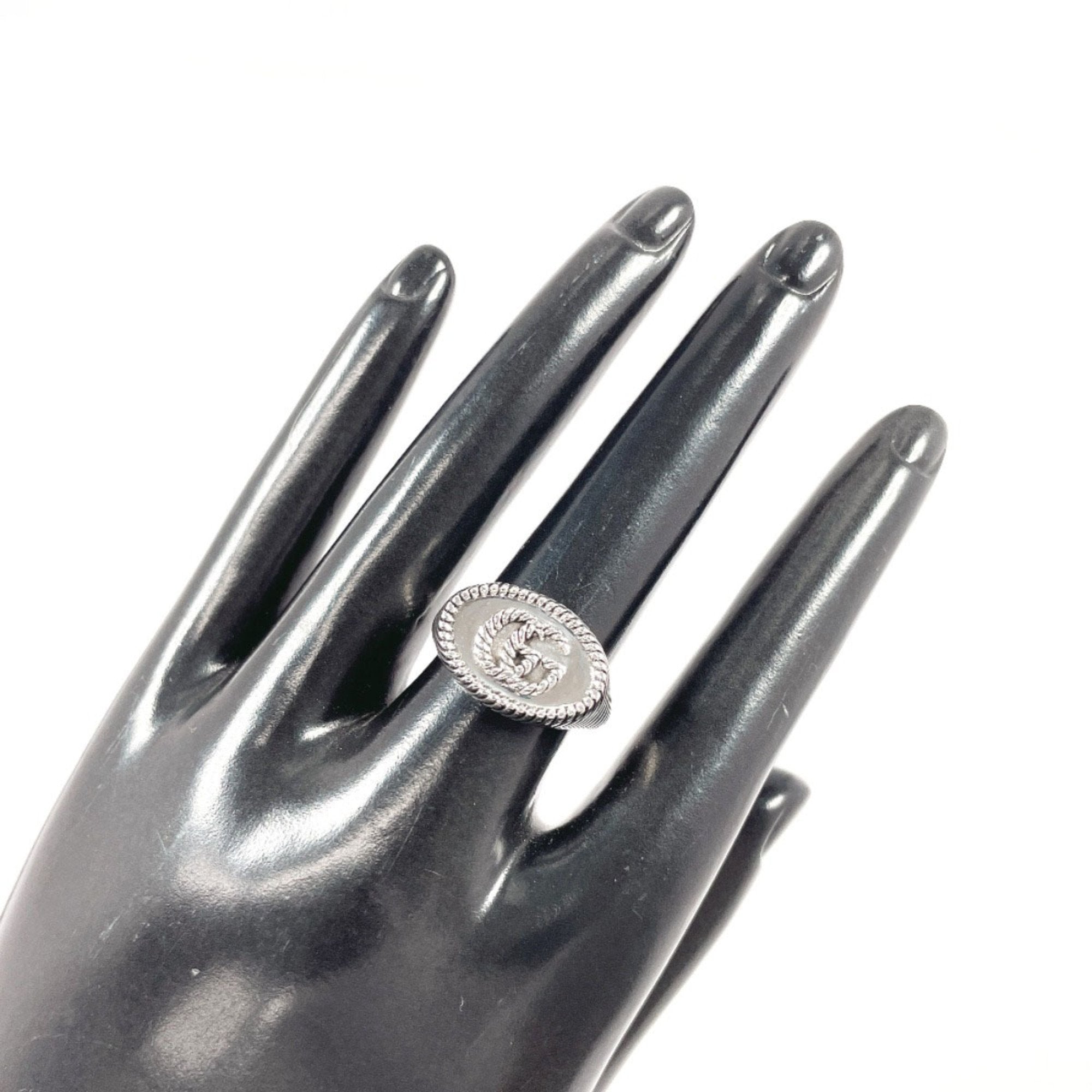 Double G Twist Ring Sterling Silver