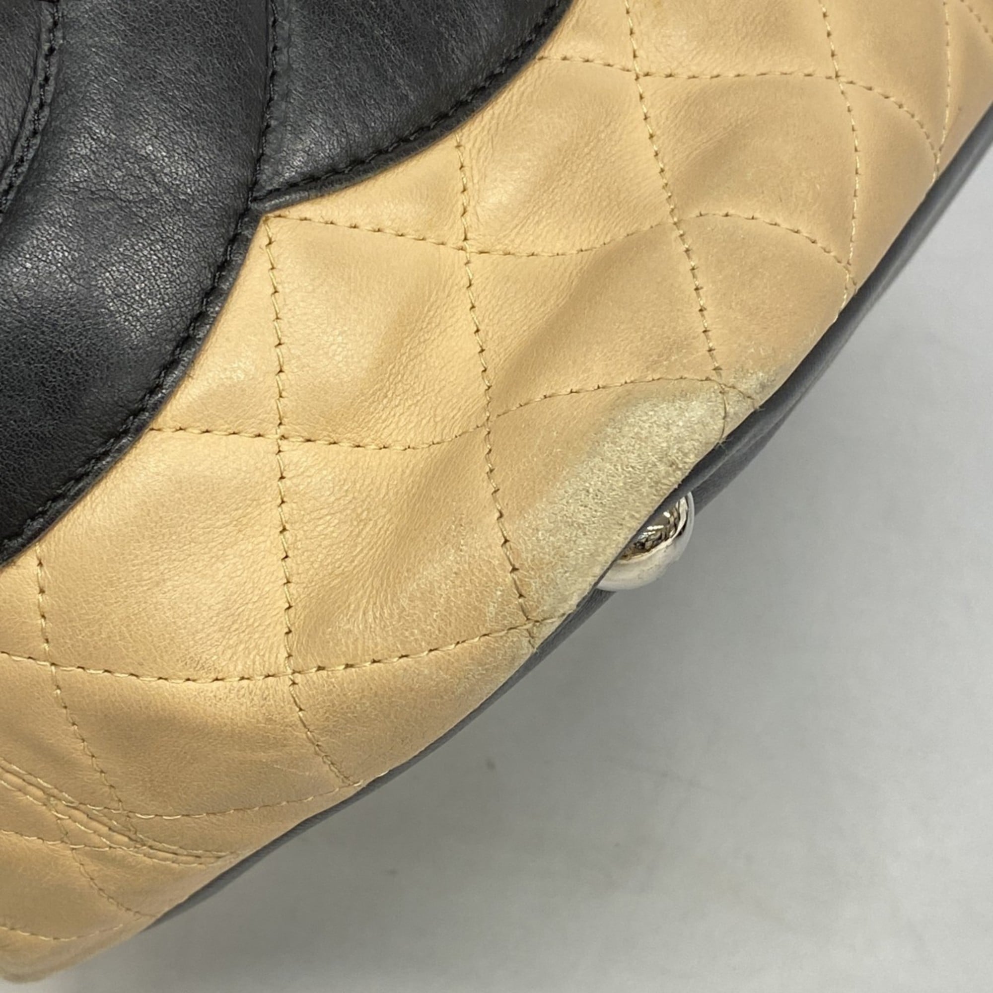 Cambon Tote Quilted Leather Large