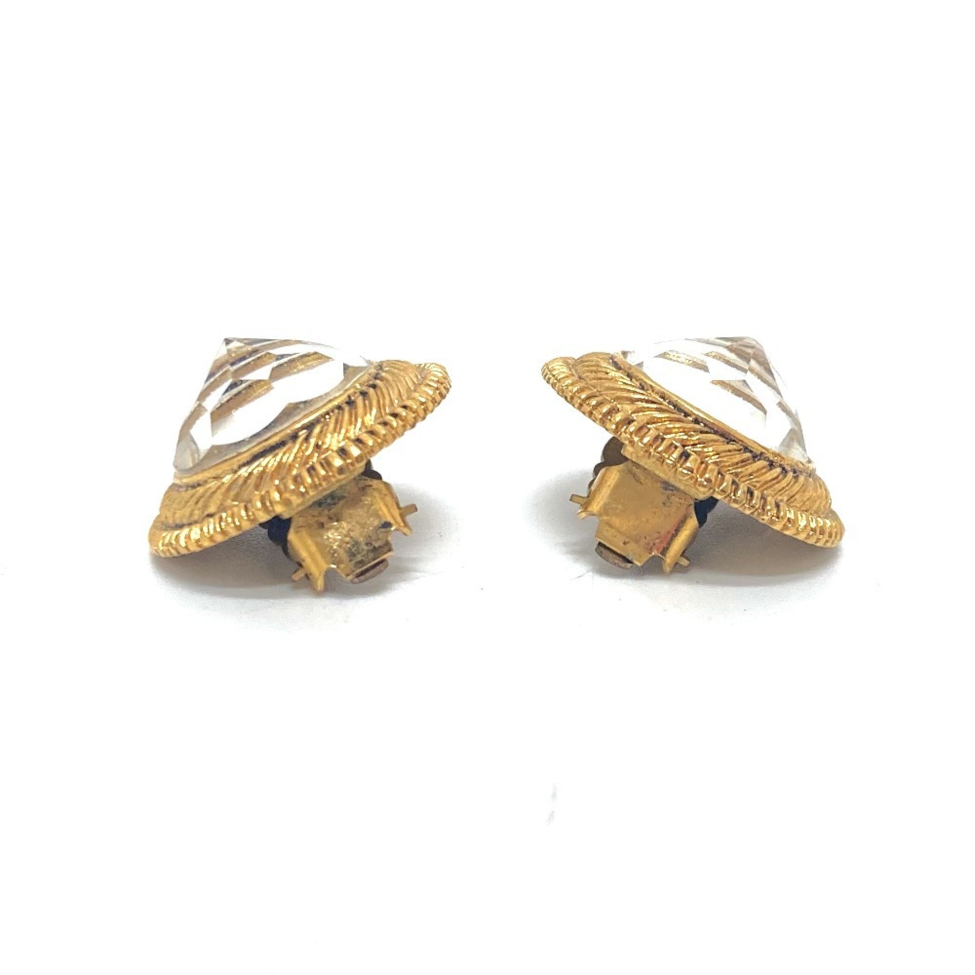Clip-On Earrings Clip-On Gold-Tone Metal