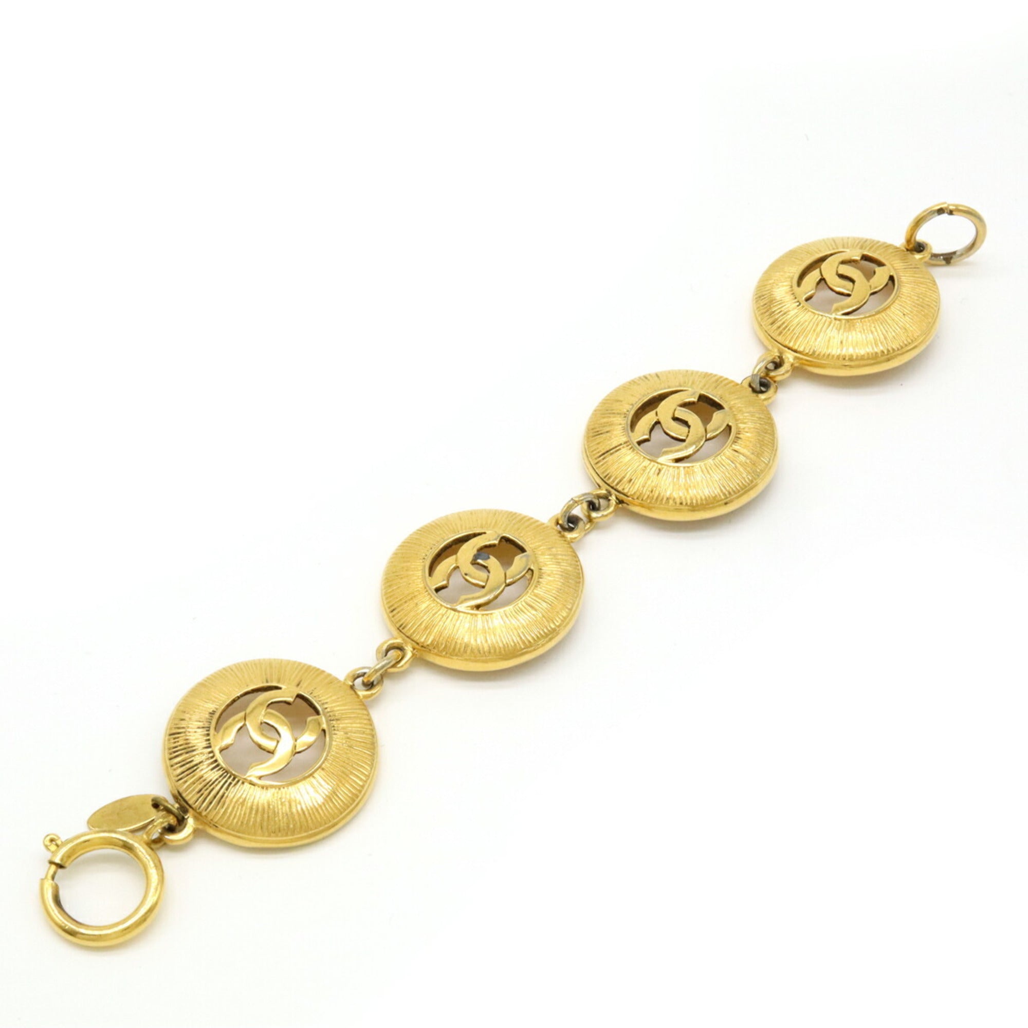 CC Logo Round Bracelet Metal