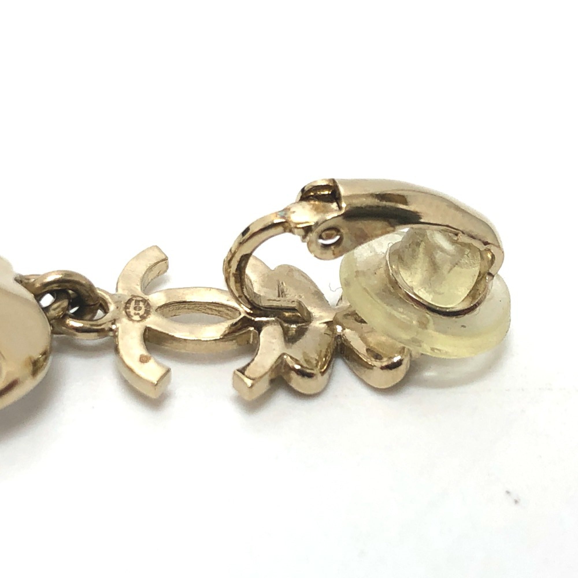 Clip-On Earrings Clip-On Gold-Tone Metal