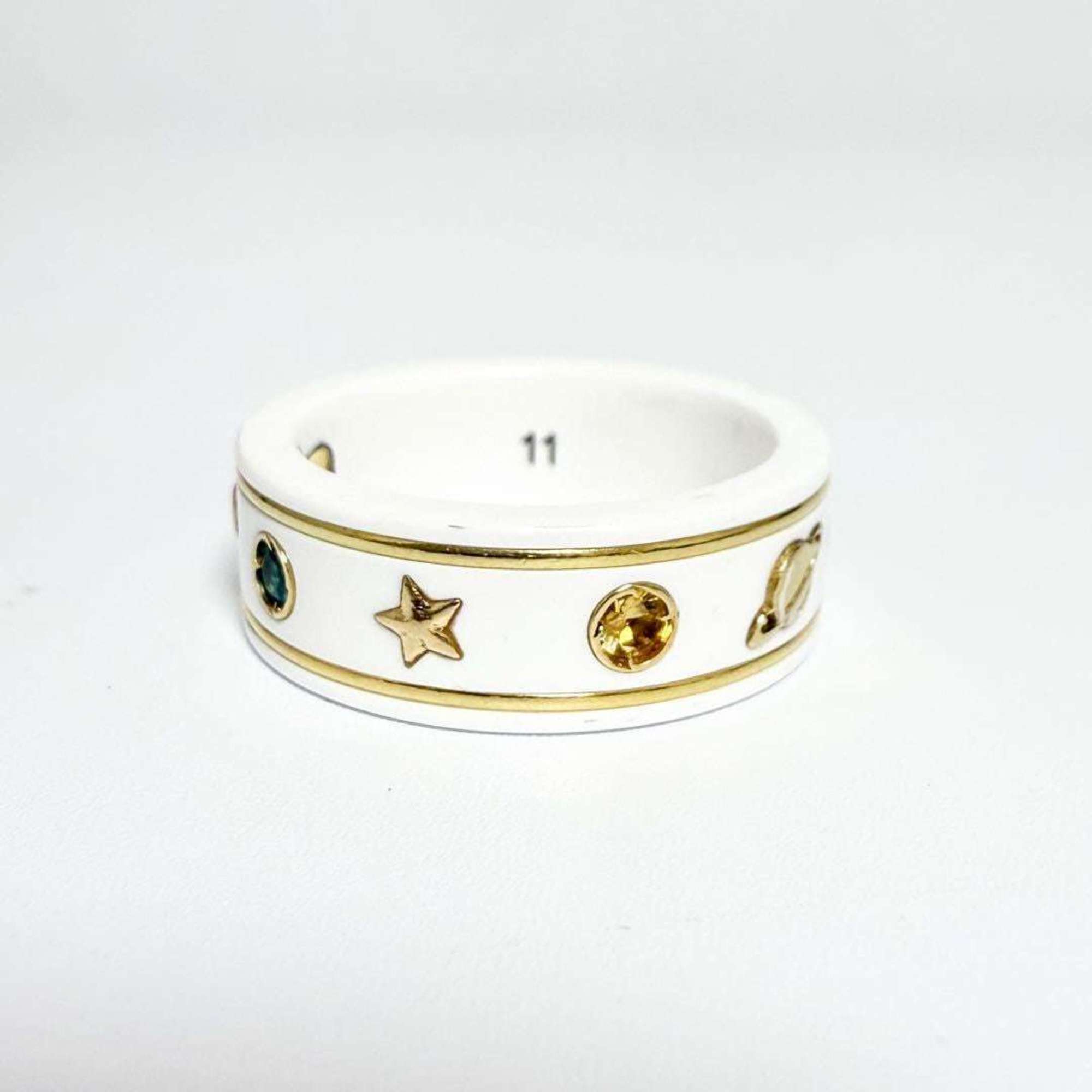 Icon Gemstone Ring 18K Yellow Gold