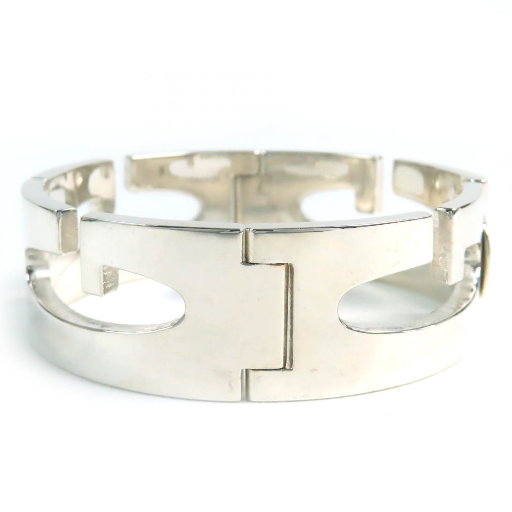 G Bangle Bracelet Sterling Silver