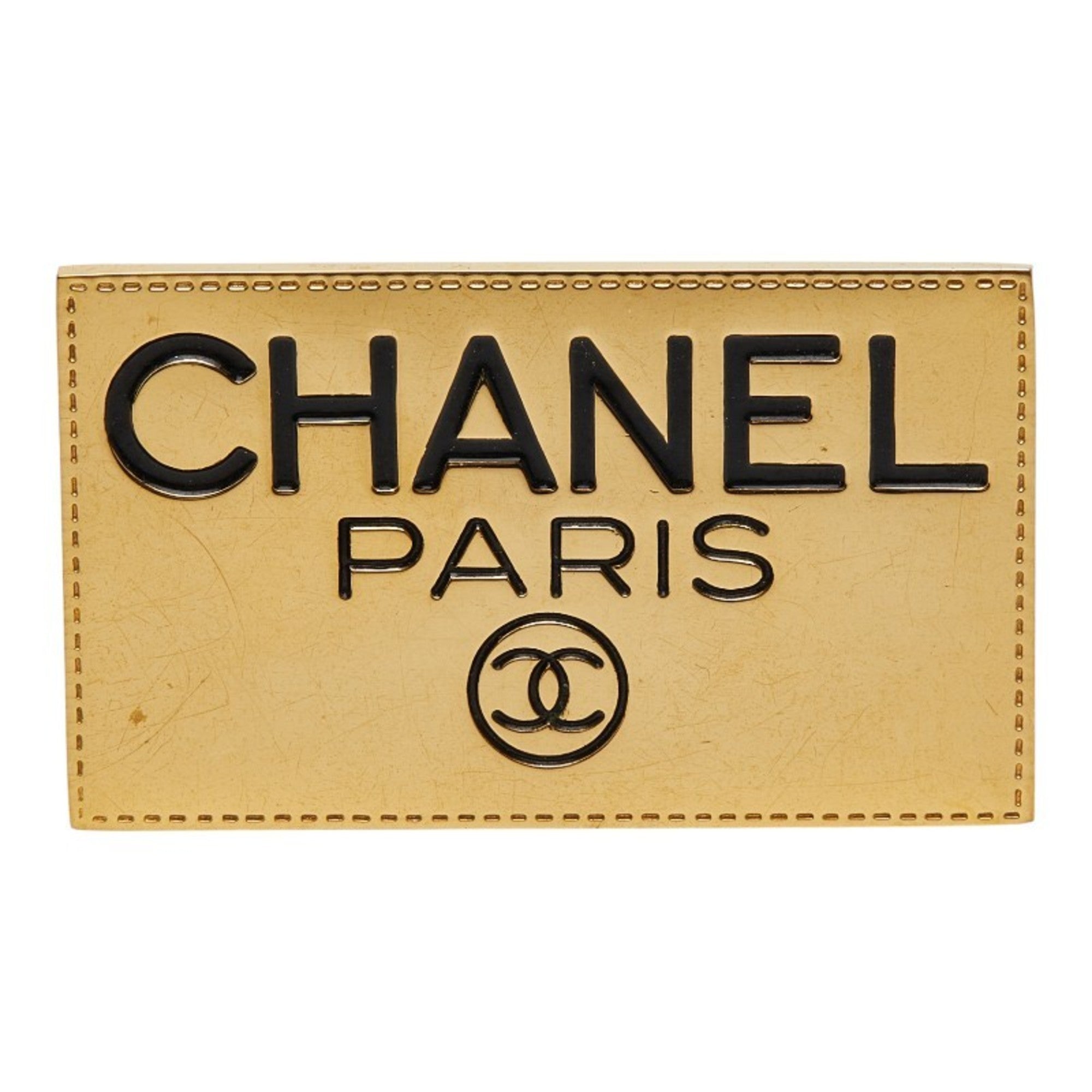 Brooch Gold-Tone Metal
