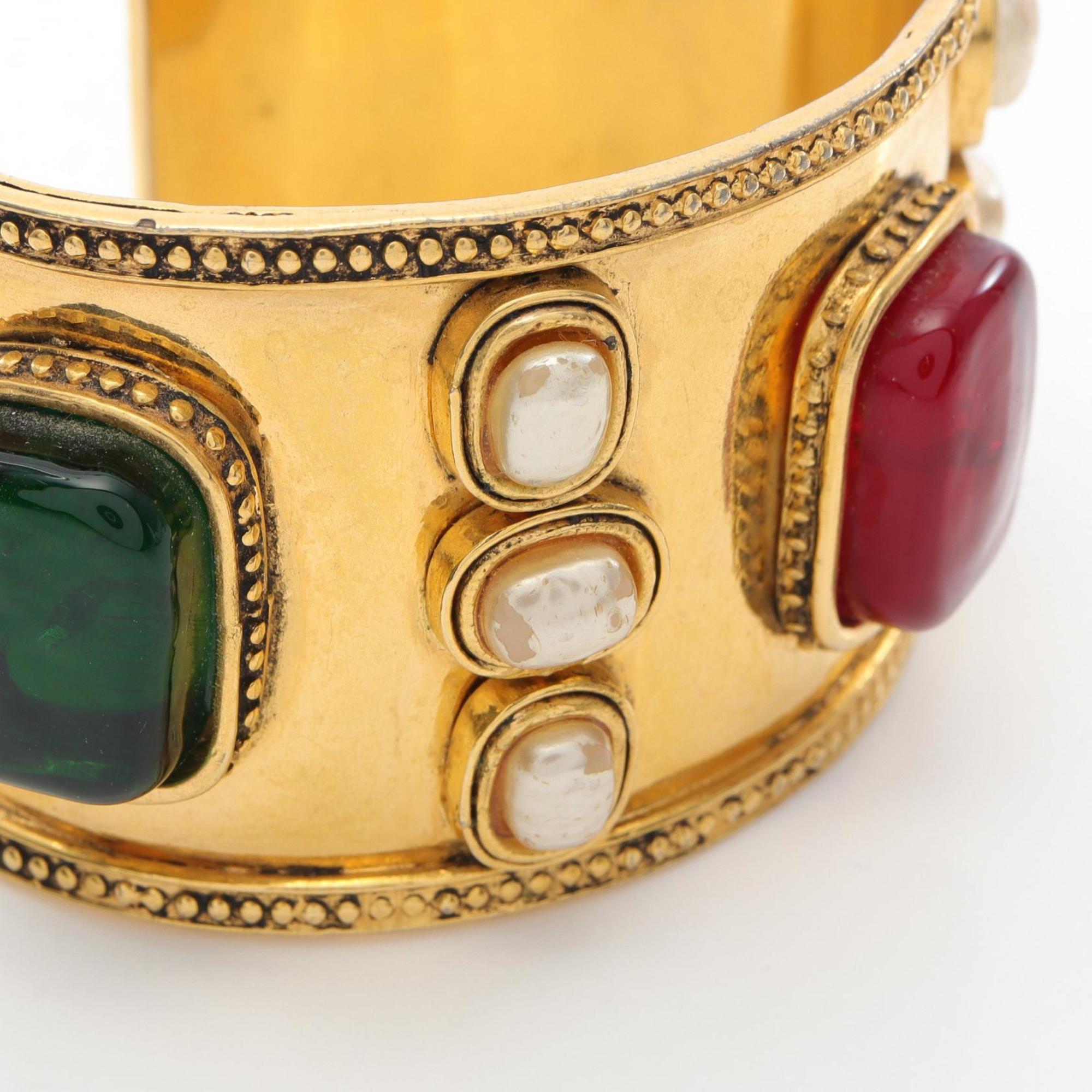 Bracelet Gold Multicolor with Rhinestone